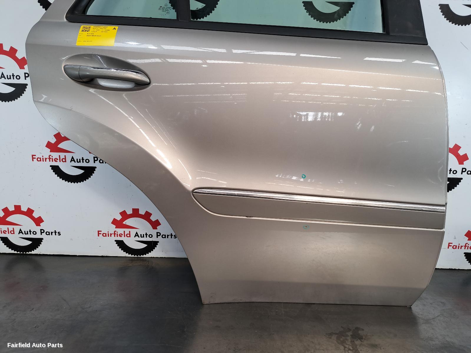 2005-2007 Mercedes M Class Right Rear Door Sliding