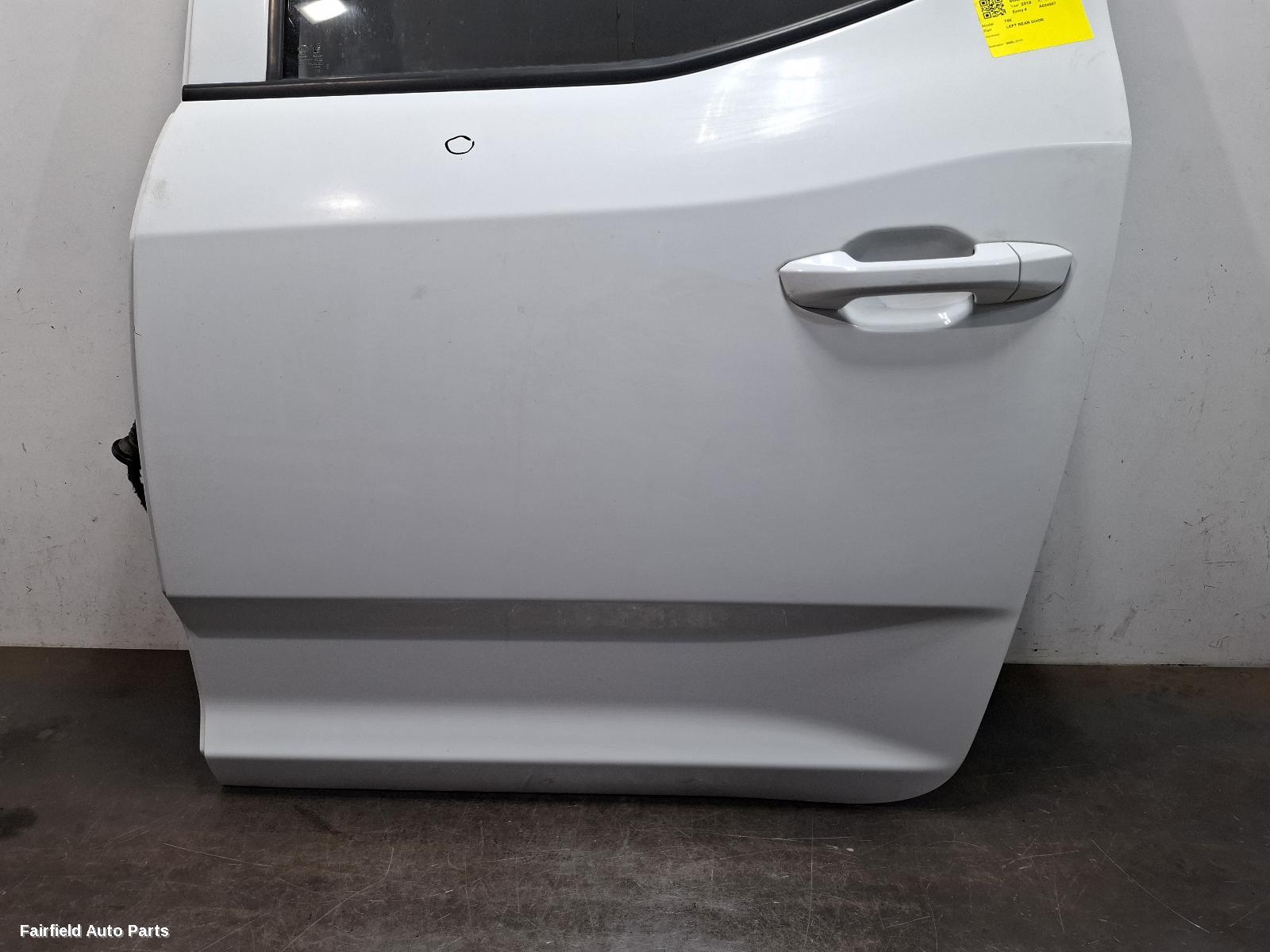 2017-2025 Ldv T60 Left Rear Door Sliding
