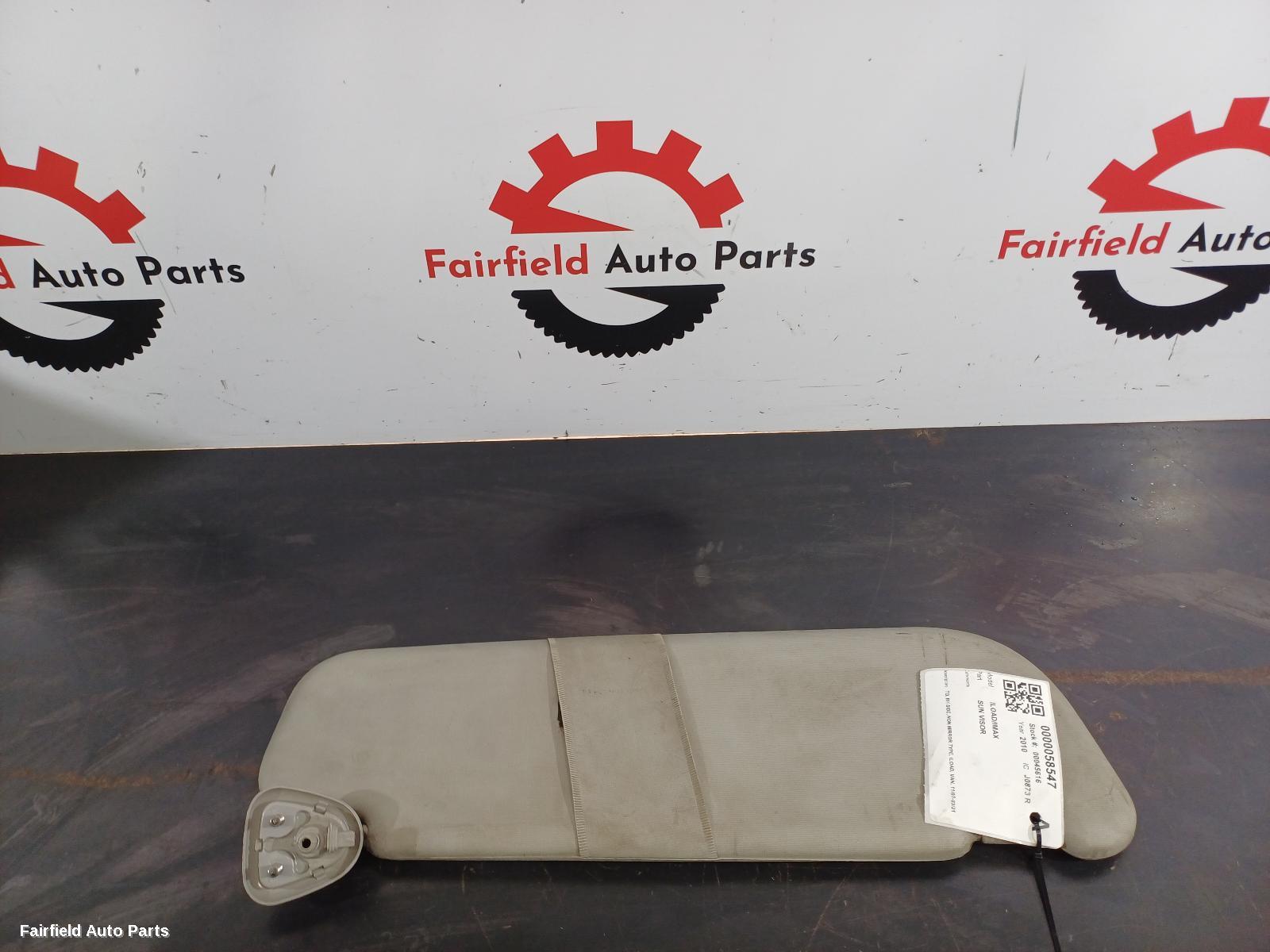 2007-2021 Hyundai Iload/imax Sunvisor
