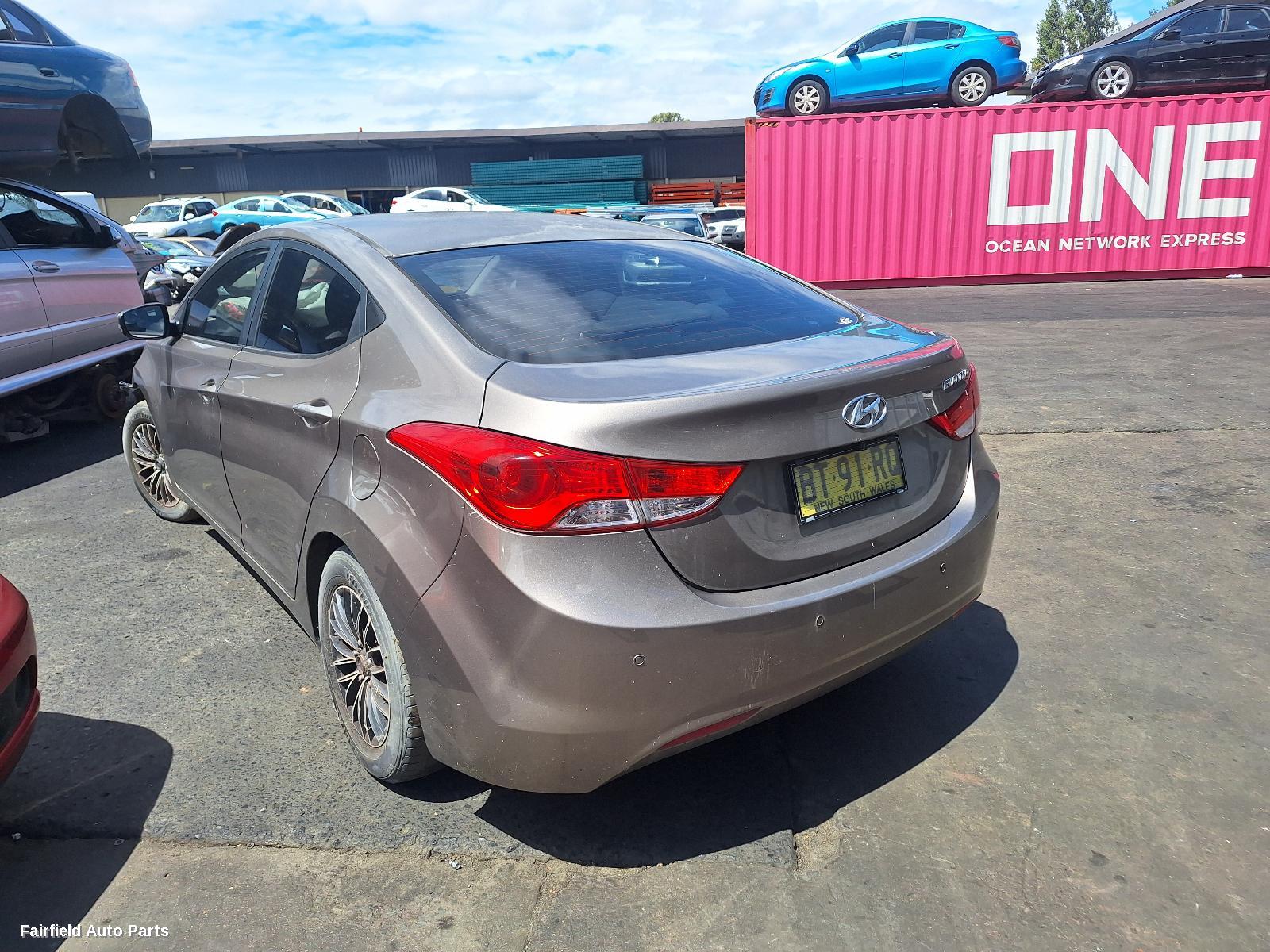 2011-2013 Hyundai Elantra Rear Bumper