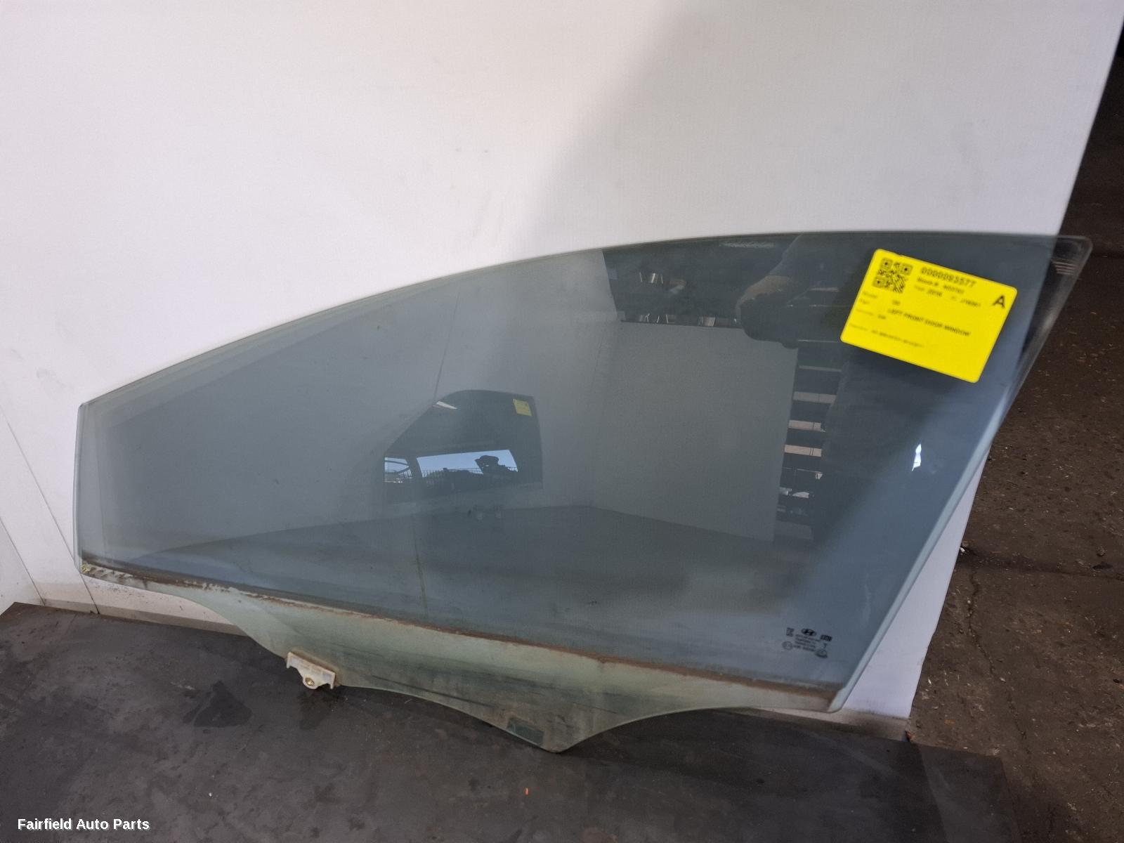2012-2017 Hyundai I30 Left Front Door Window