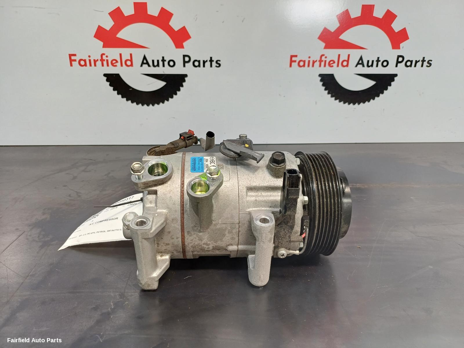 2019 Mazda 3 A C Compressor