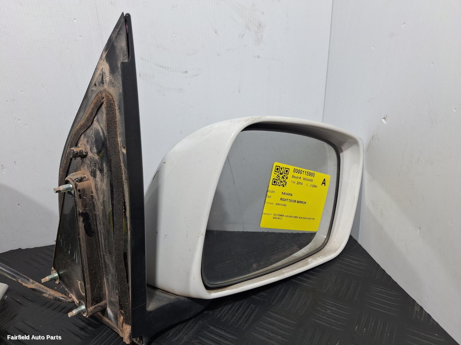 2005-2015 Nissan Navara Right Door Mirror