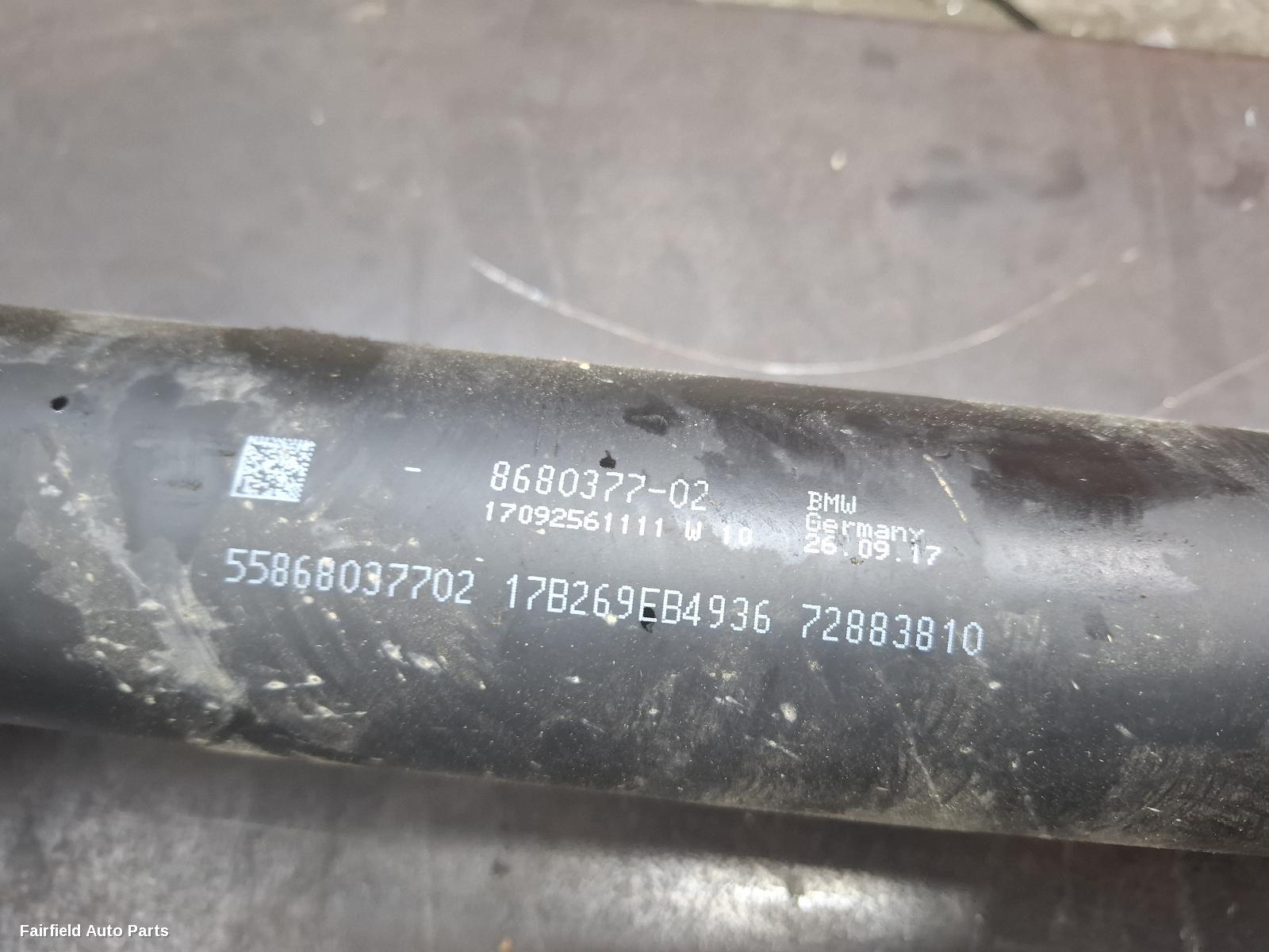2017-2024 Bmw X3 Rear Drive Shaft