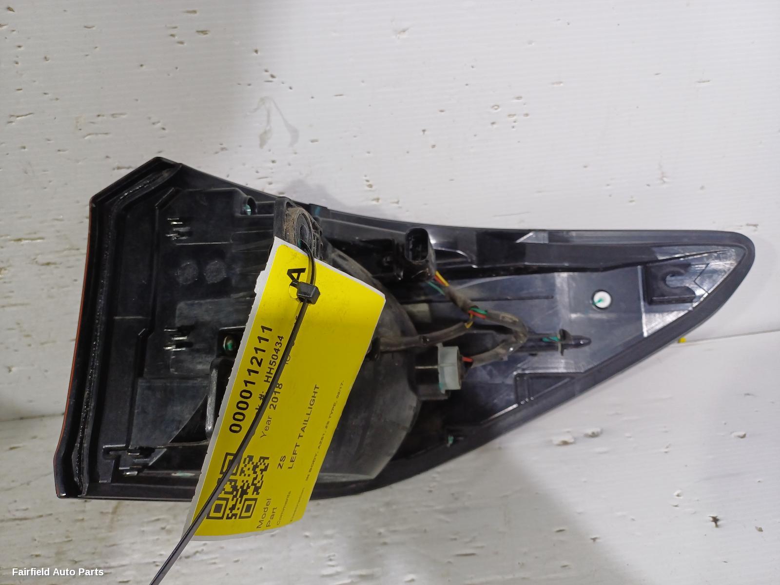 2017-2024 Mg Zs Left Taillight