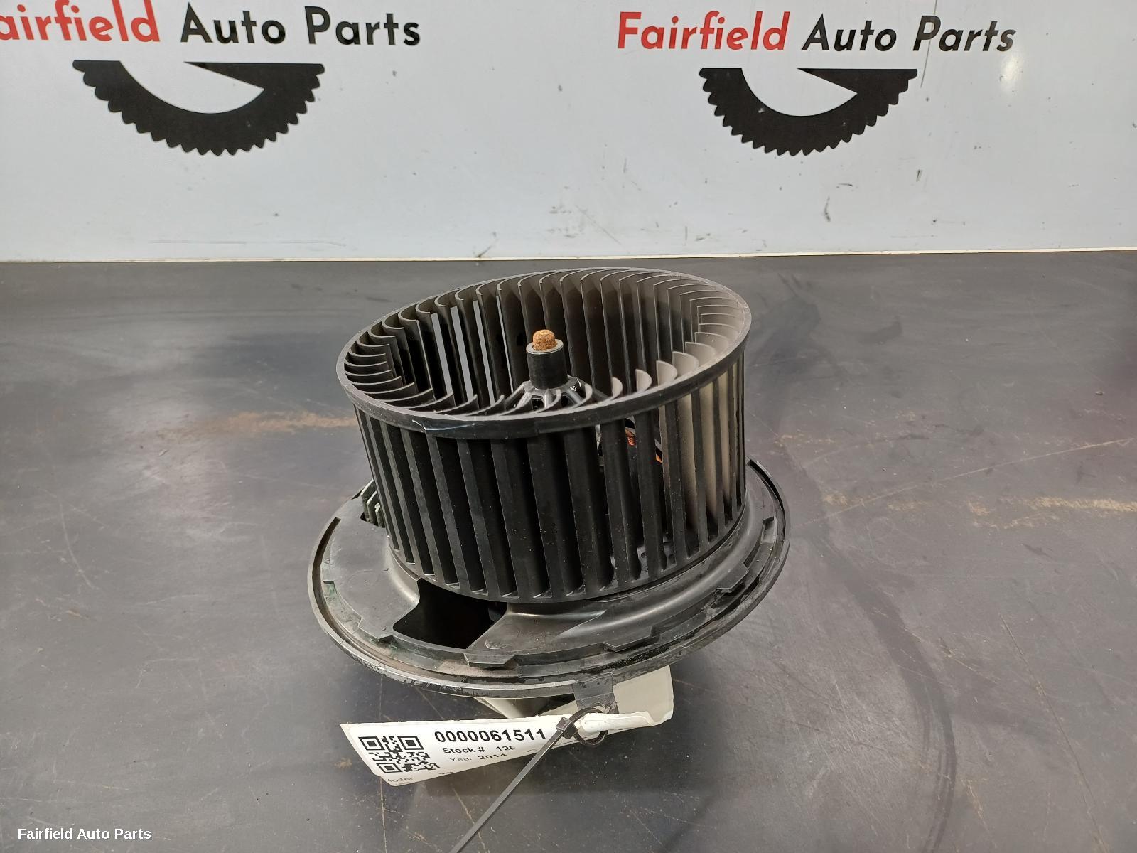 2010-2017 Bmw X3 Heater Fan Motor