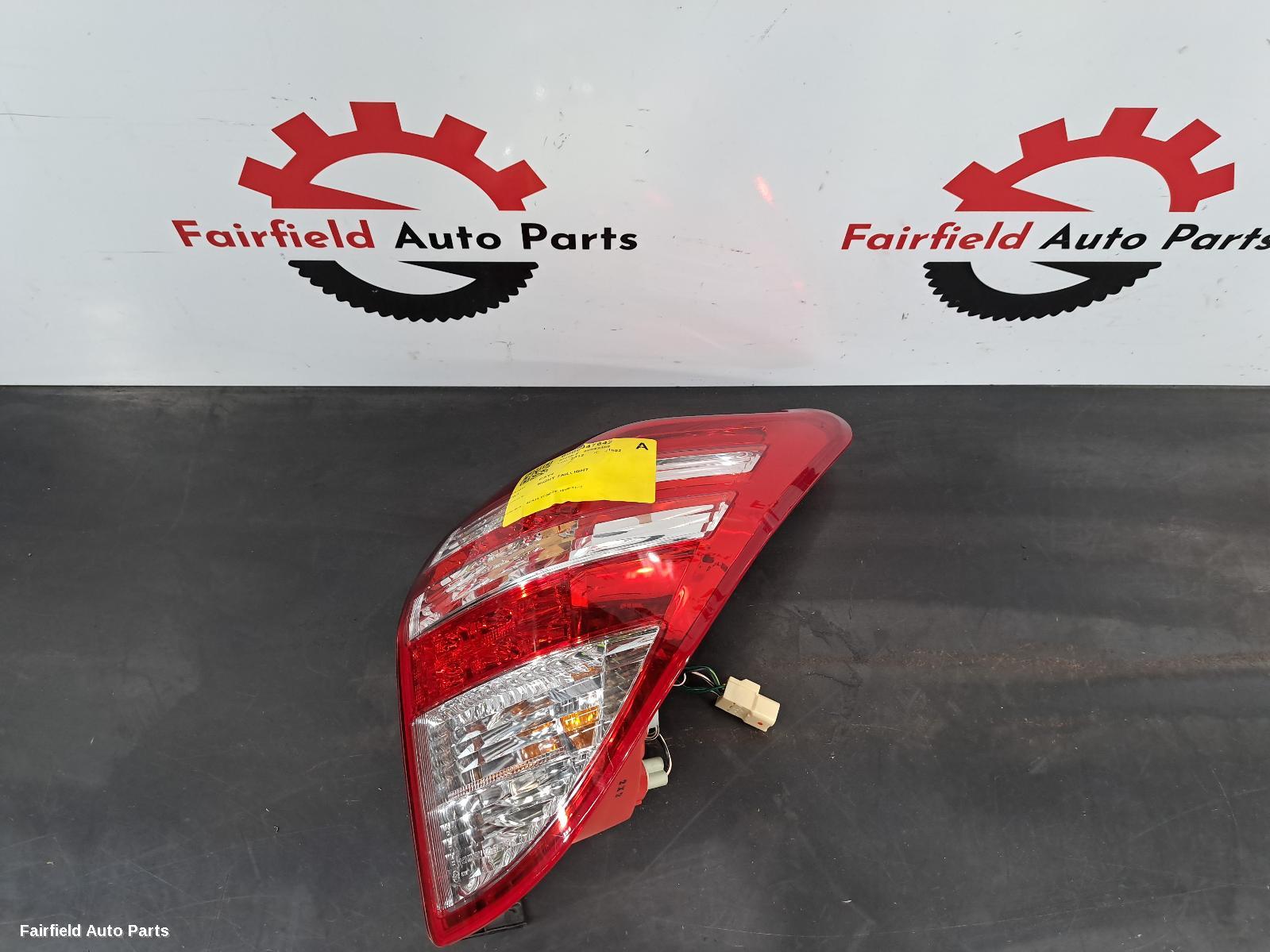 2012 Toyota Rav4 Right Taillight