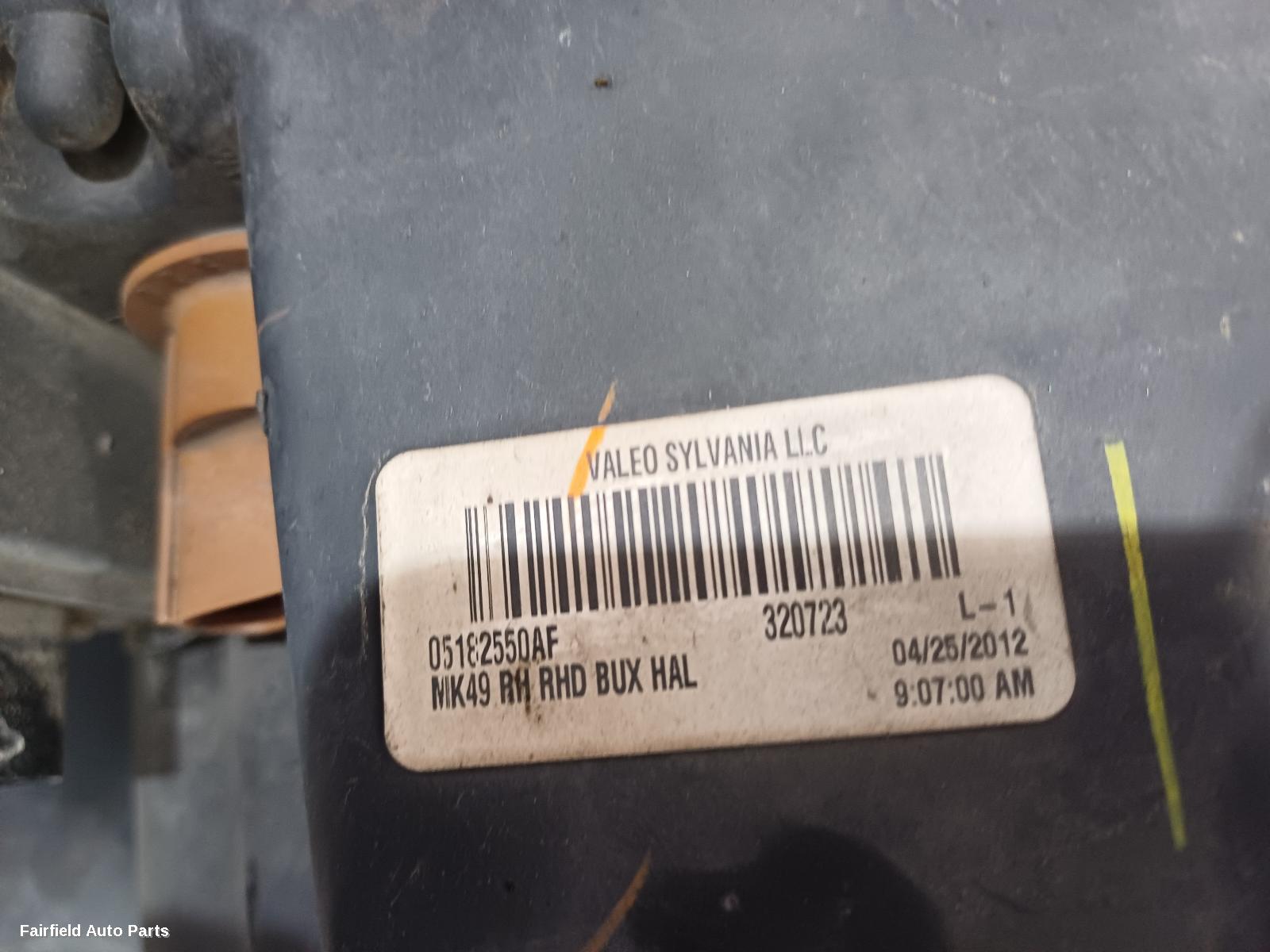 2011-2013 Jeep Compass Right Headlamp