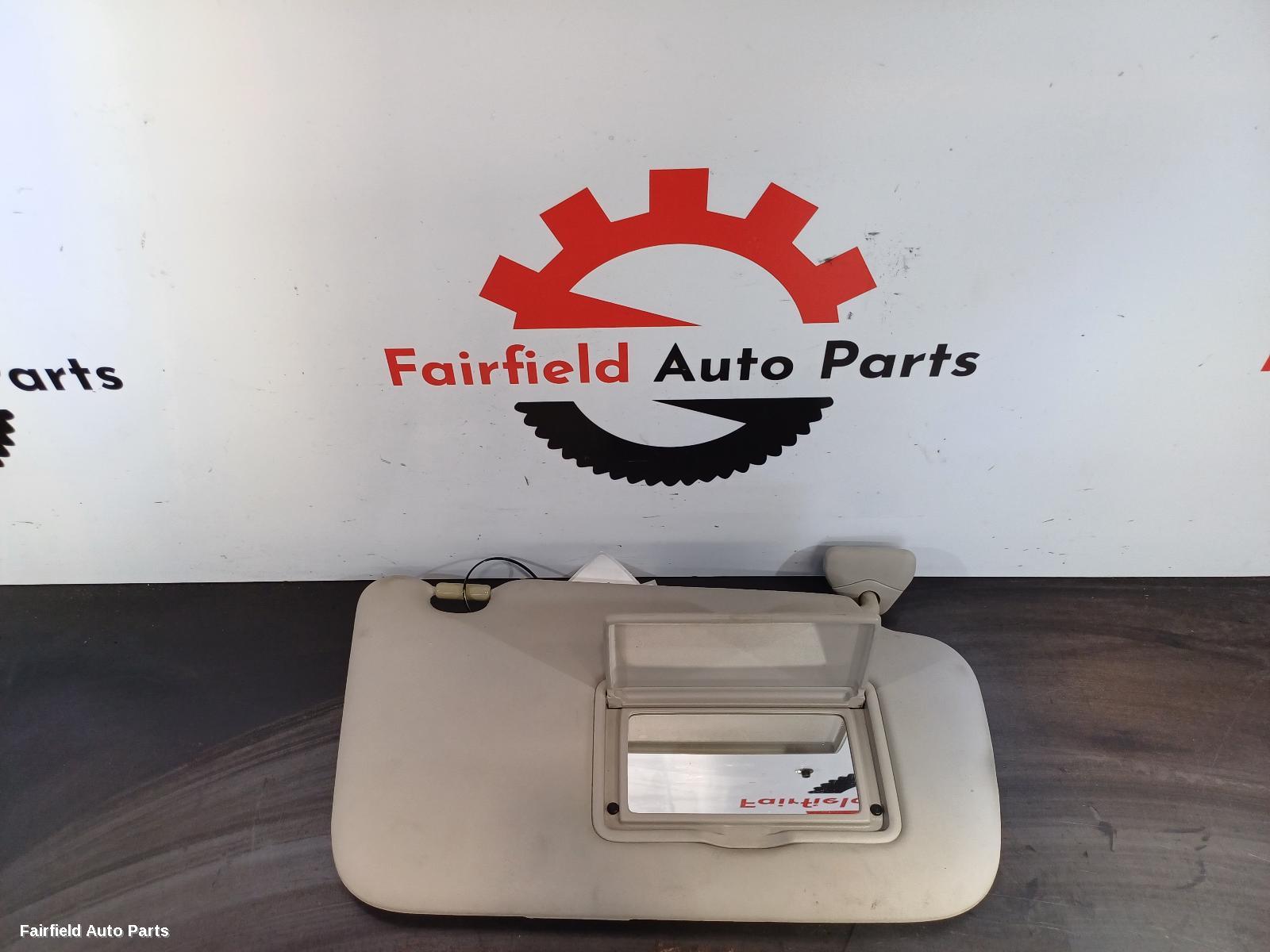 2013-2016 Nissan Pulsar Sunvisor