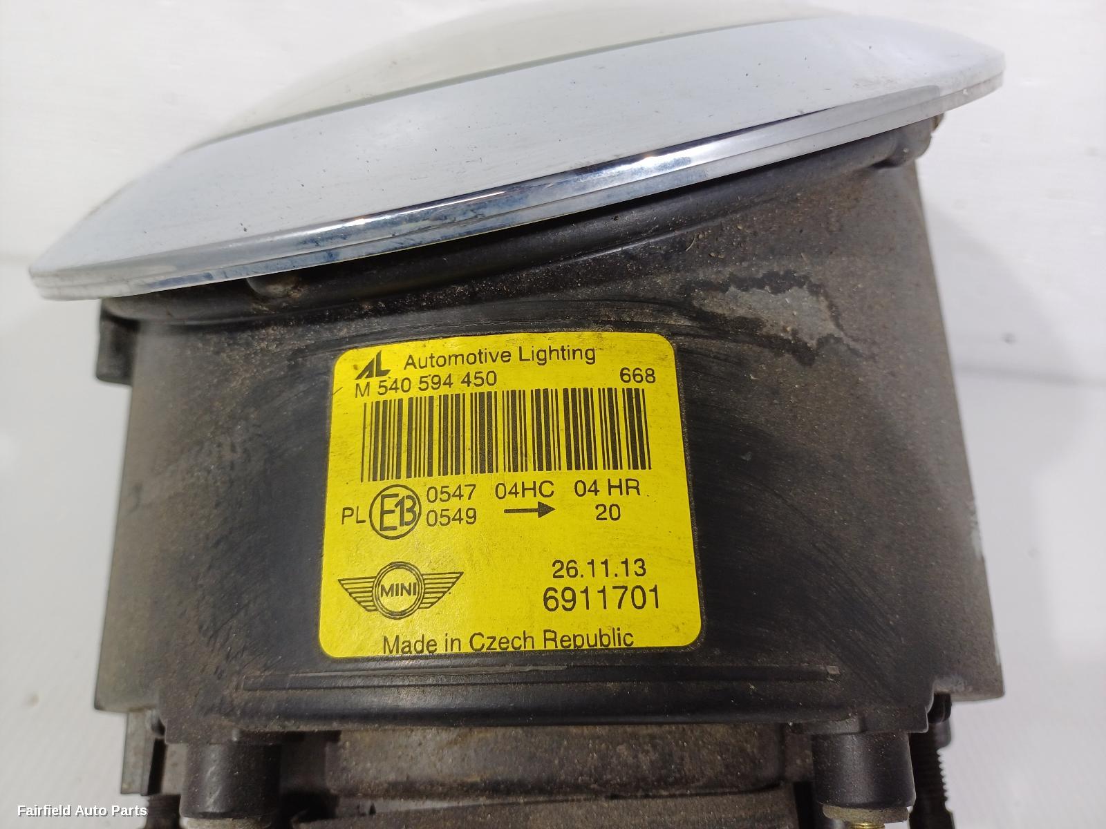 2001-2004 Mini Cooper Left Headlamp