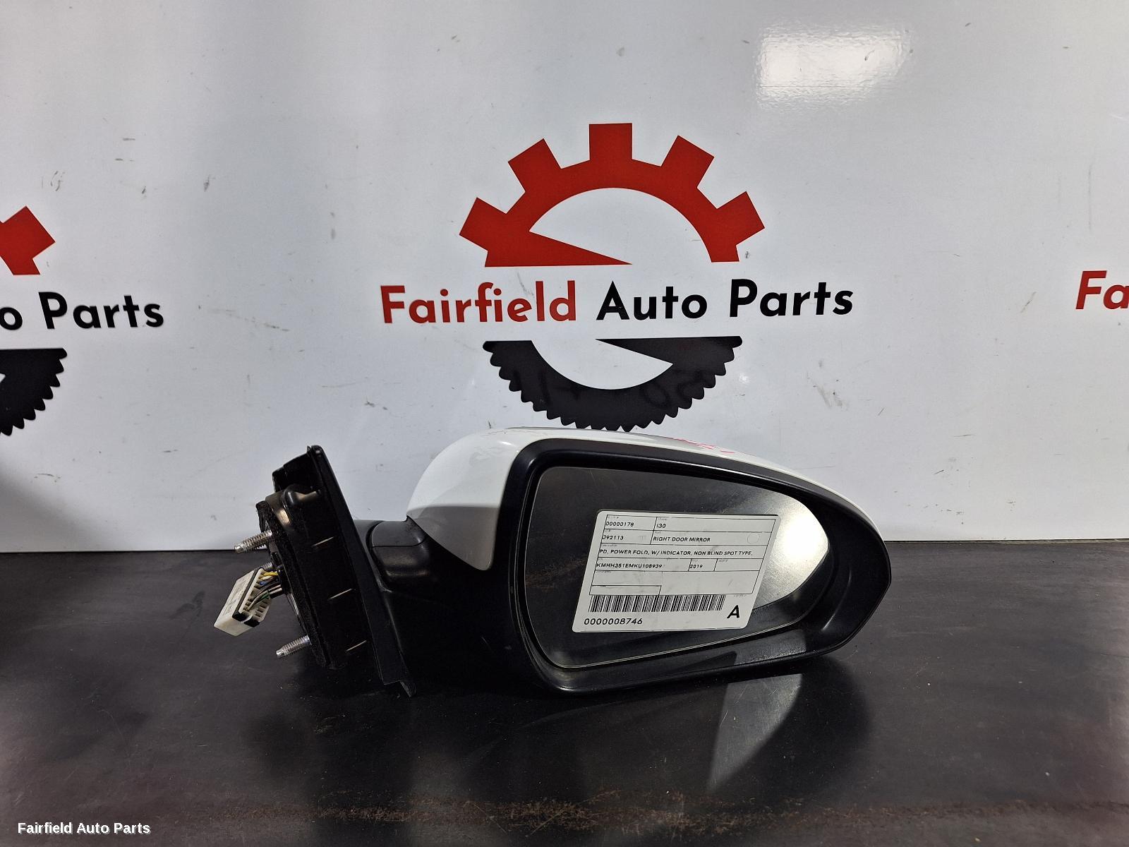 2017-2023 Hyundai I30 Right Door Mirror