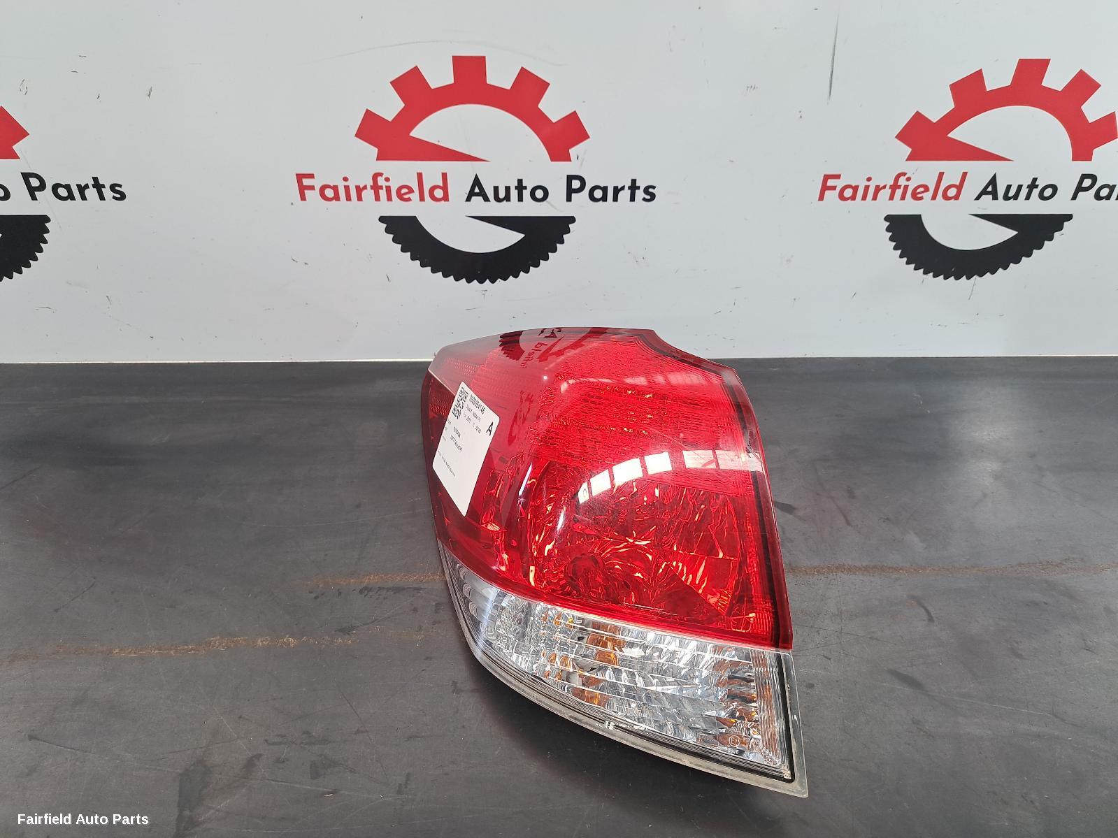 2011 Subaru Outback Left Taillight