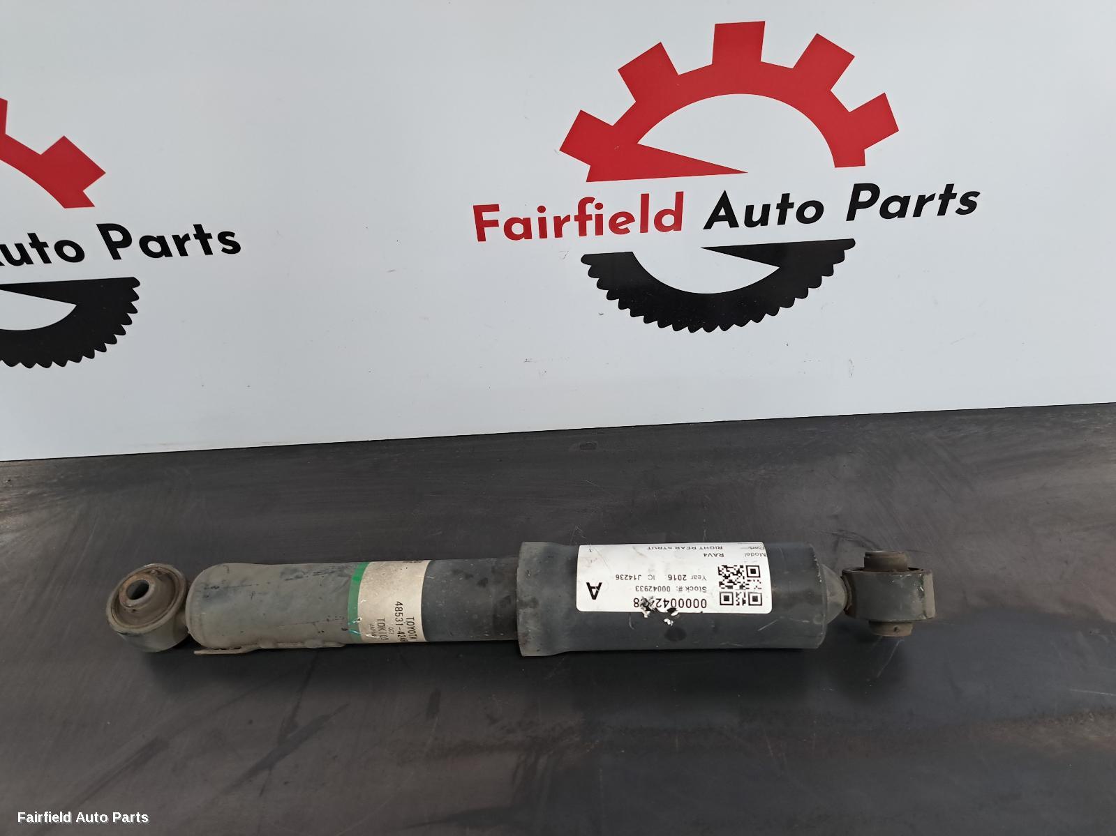 2012-2018 Toyota Rav4 Right Rear Strut