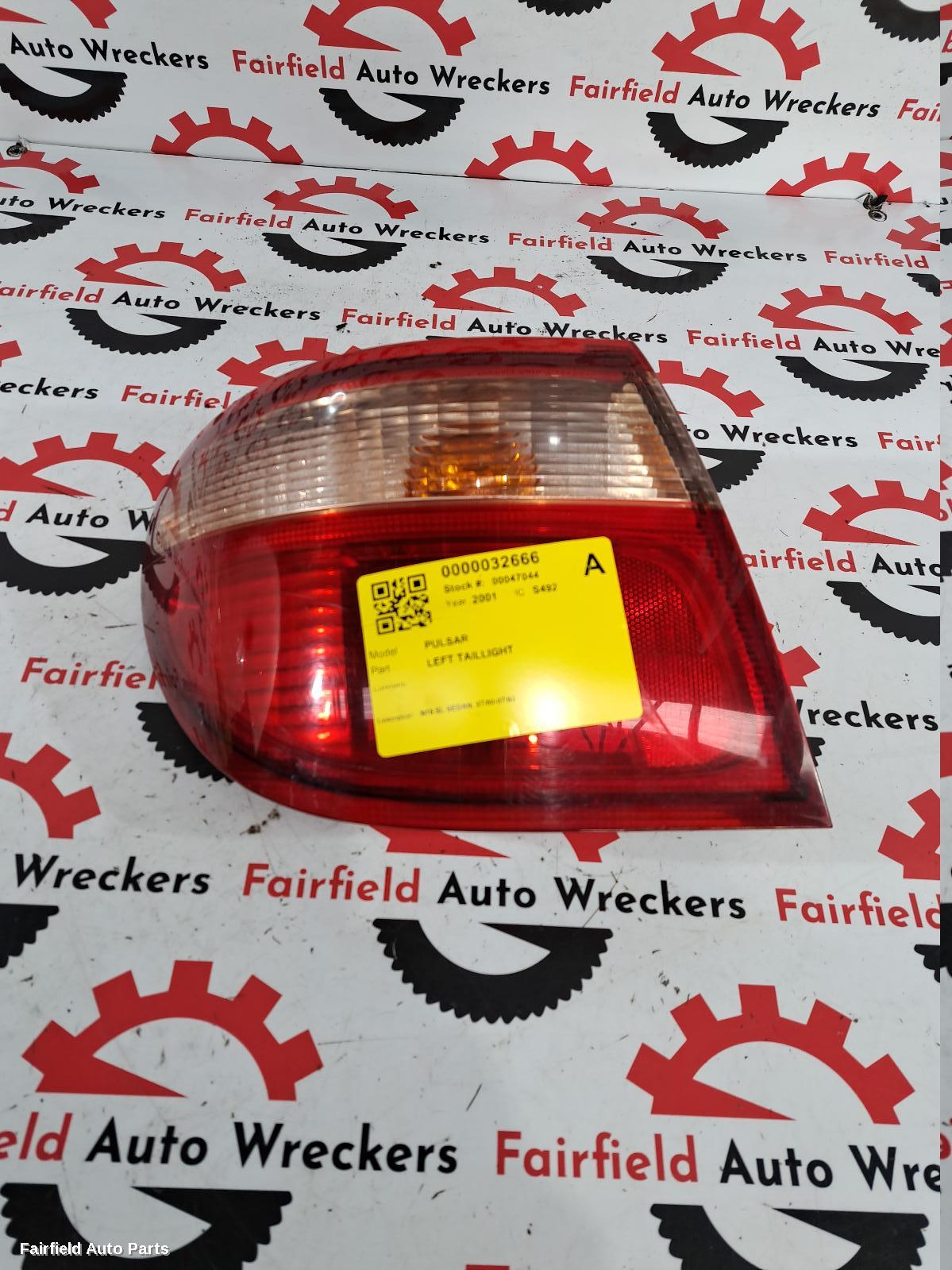 2000-2003 Nissan Pulsar Left Taillight
