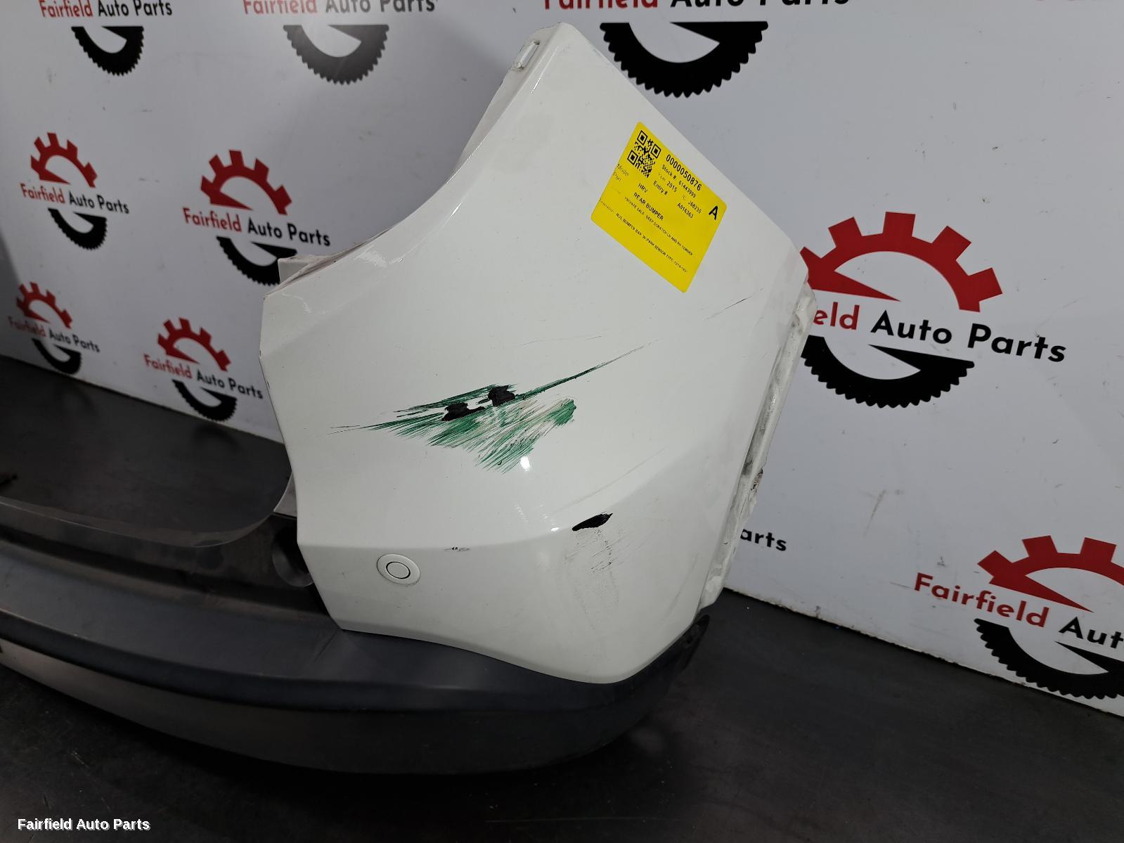 2015 Honda Hrv Rear Bumper