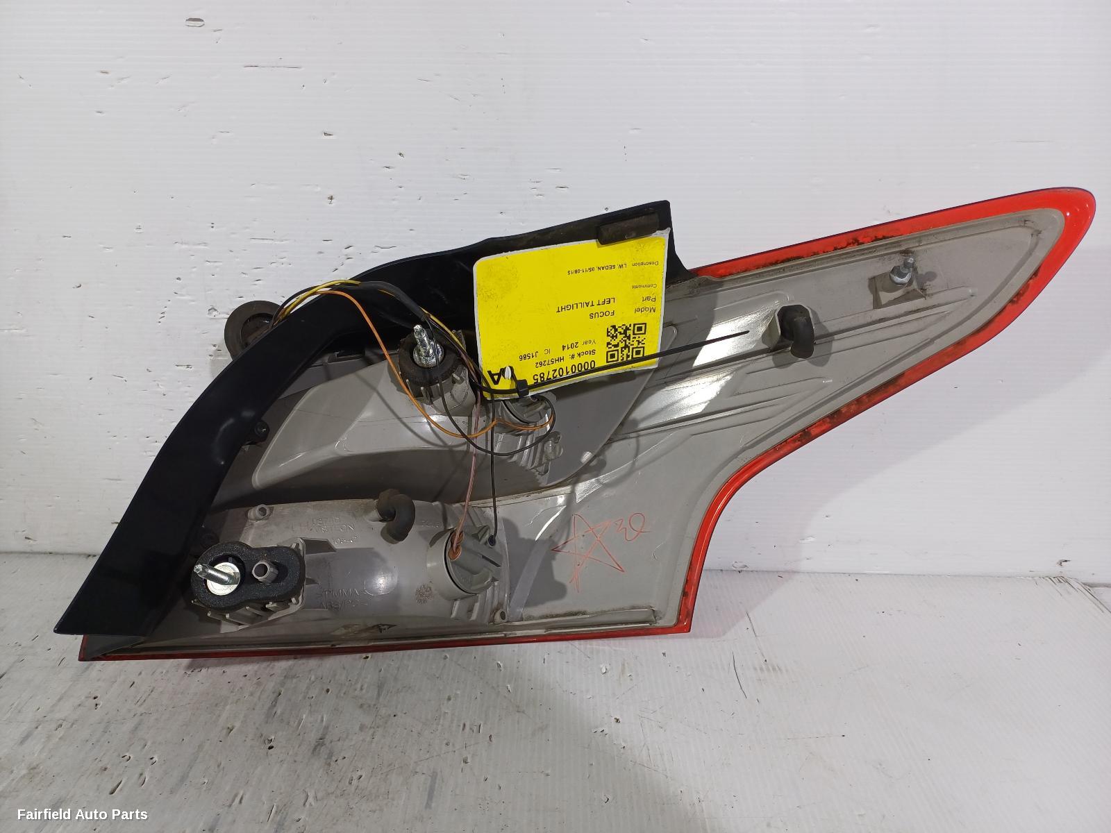 2014 Ford Focus Left Taillight