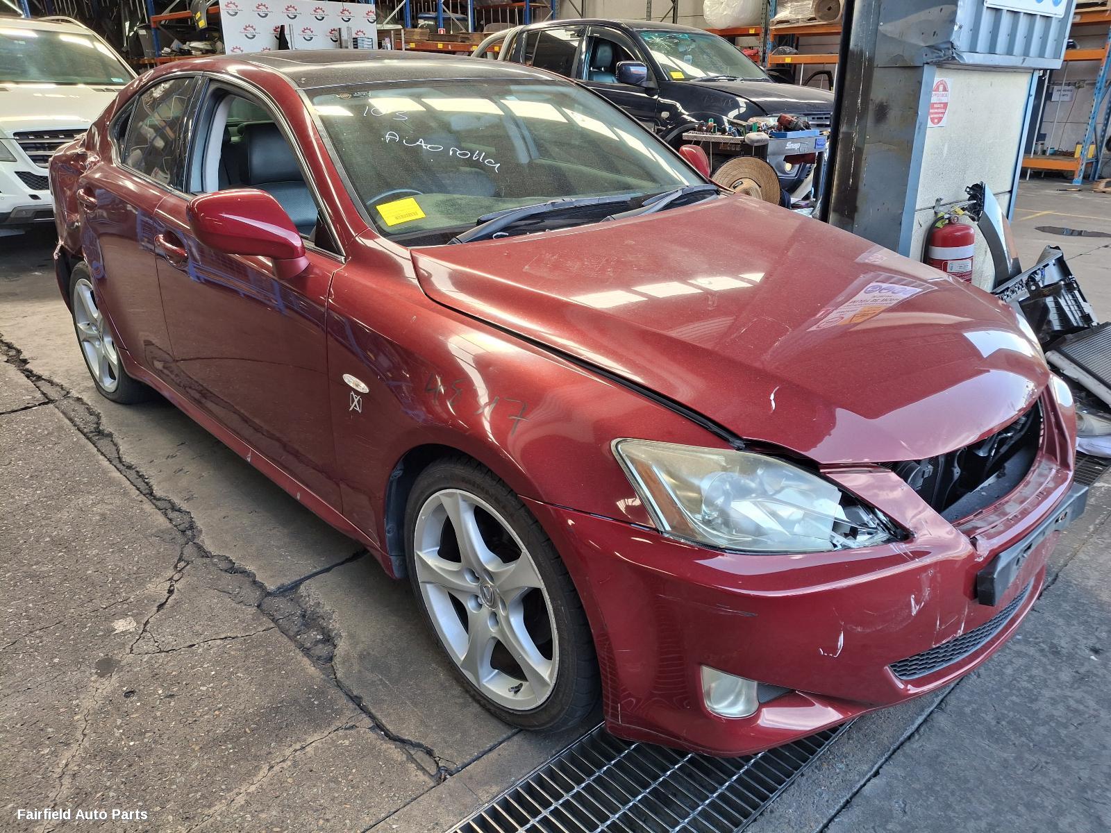 2007 Lexus Is250/is250c Left Rear Door Sliding