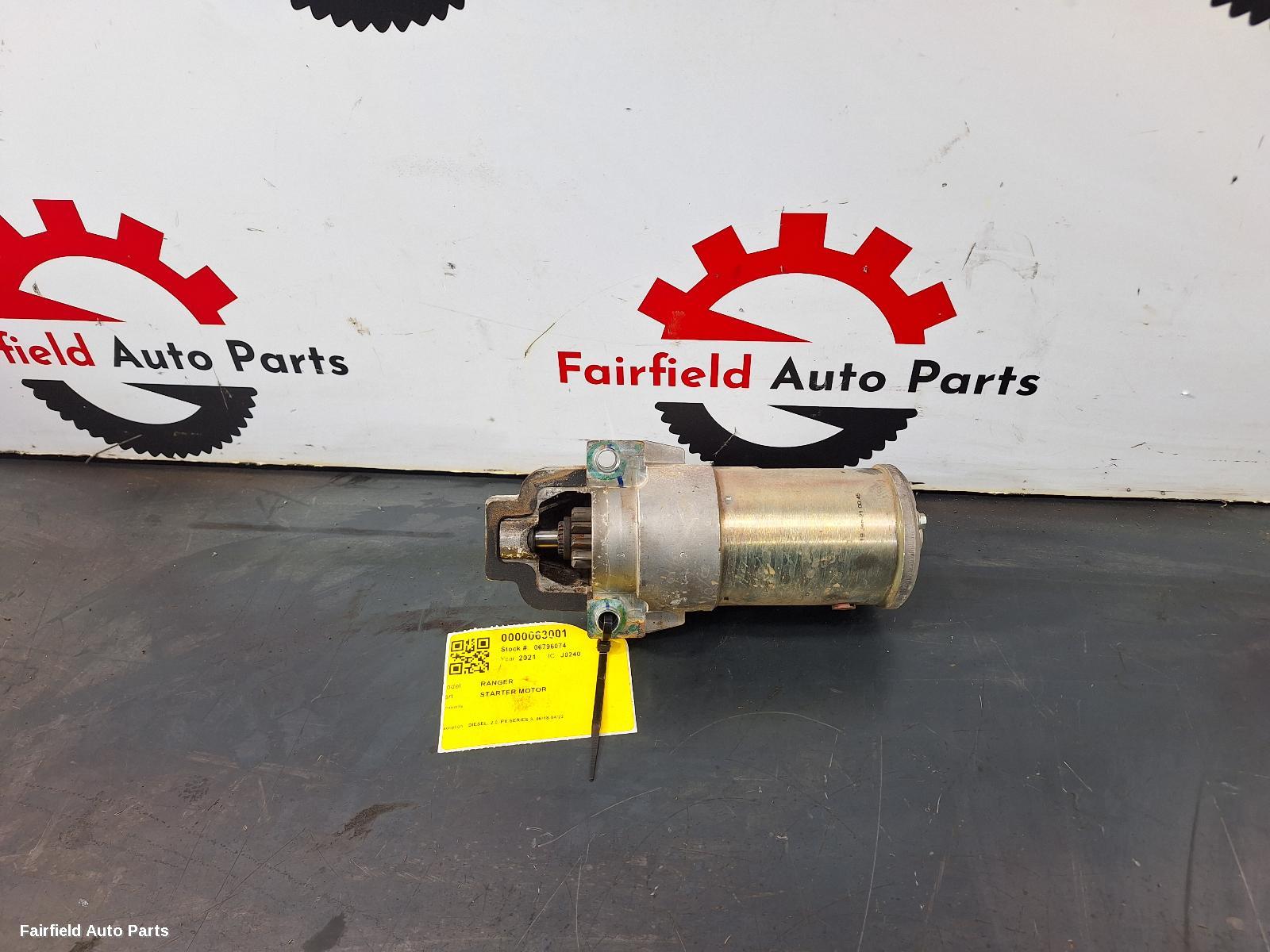 2018-2022 Ford Ranger Starter