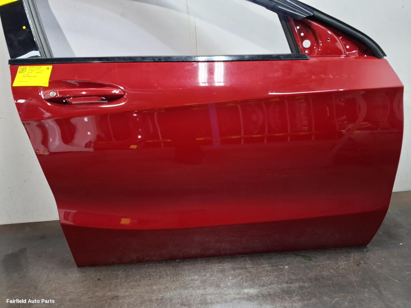 2012-2018 Mercedes A Class Right Front Door