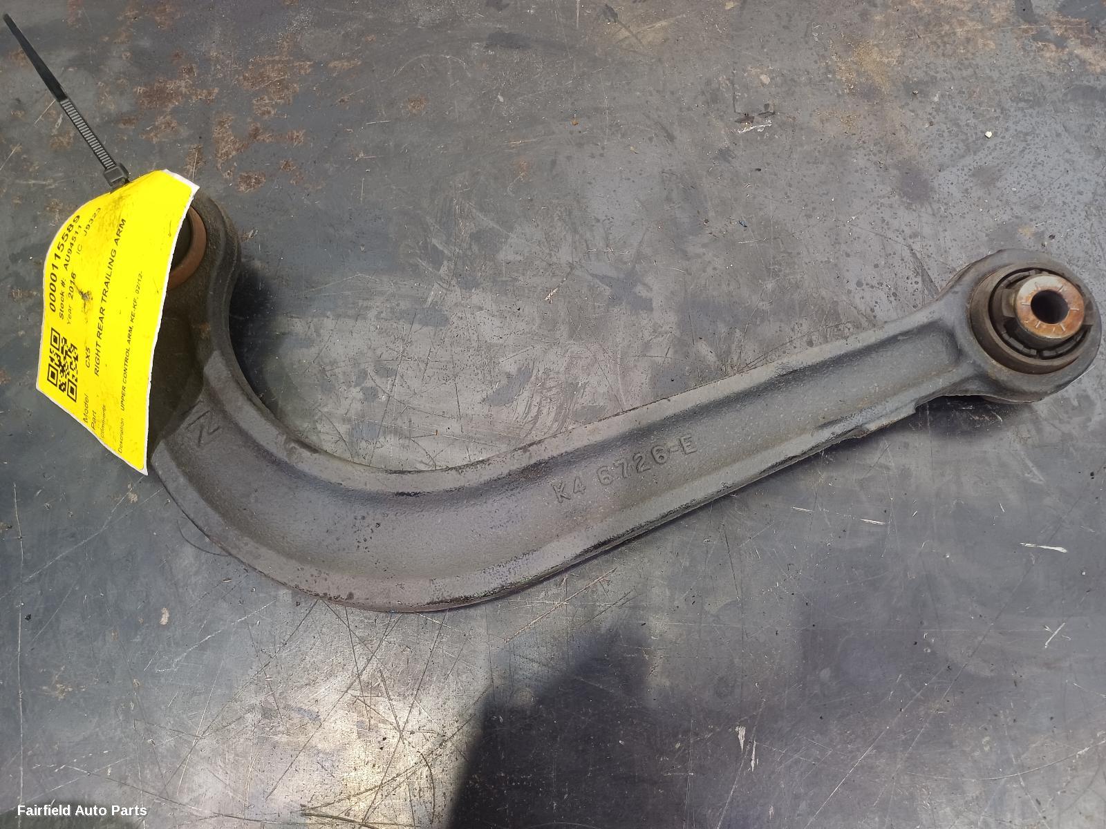 2012-2025 Mazda Cx5 Right Rear Trailing Arm