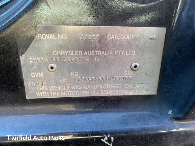 2010 Chrysler Sebring Right Taillight