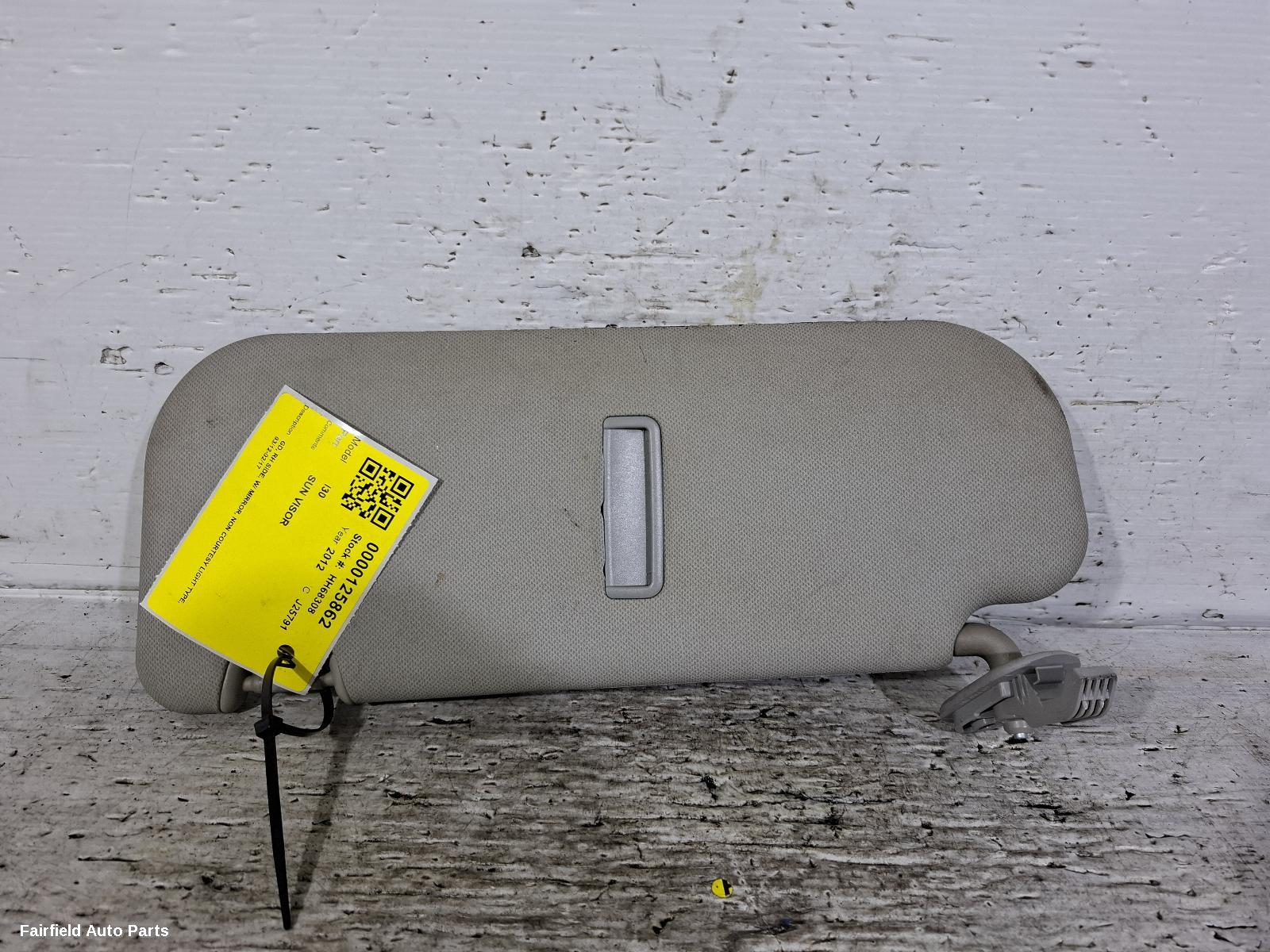 2012-2017 Hyundai I30 Sunvisor