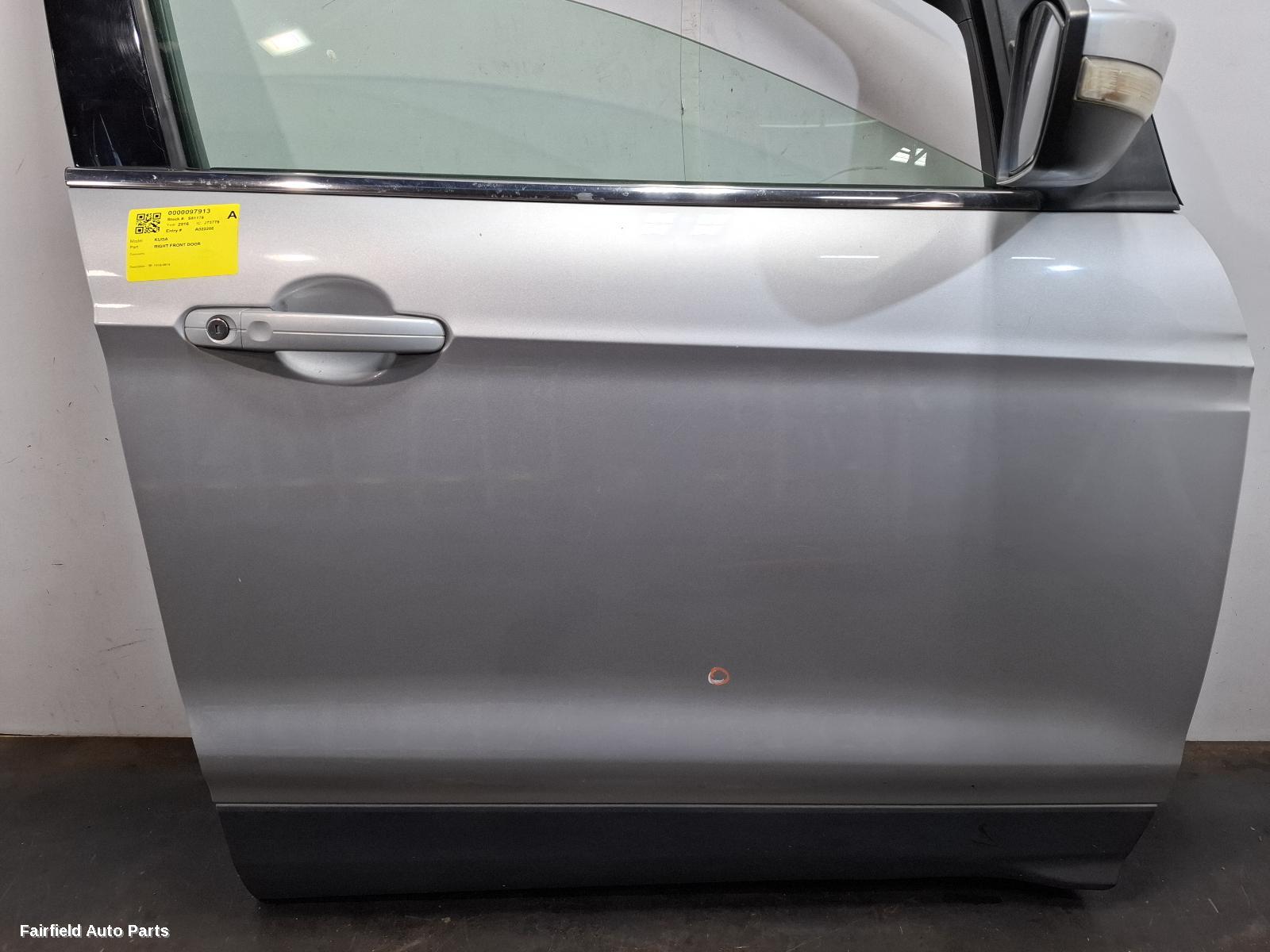 2012-2016 Ford Kuga Right Front Door