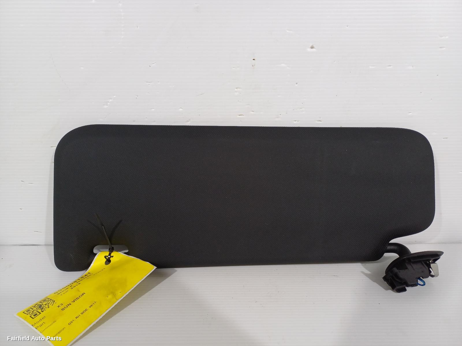 2017-2023 Bmw X3 Sunvisor