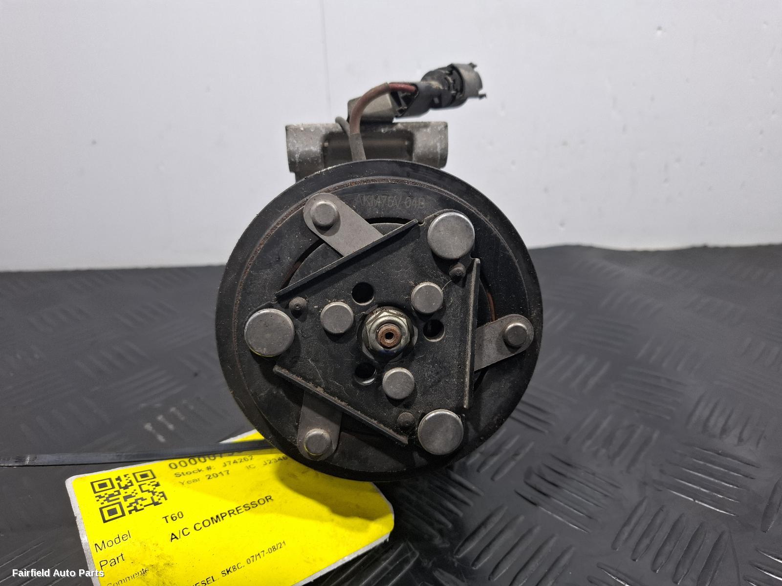2017-2021 Ldv T60 A C Compressor