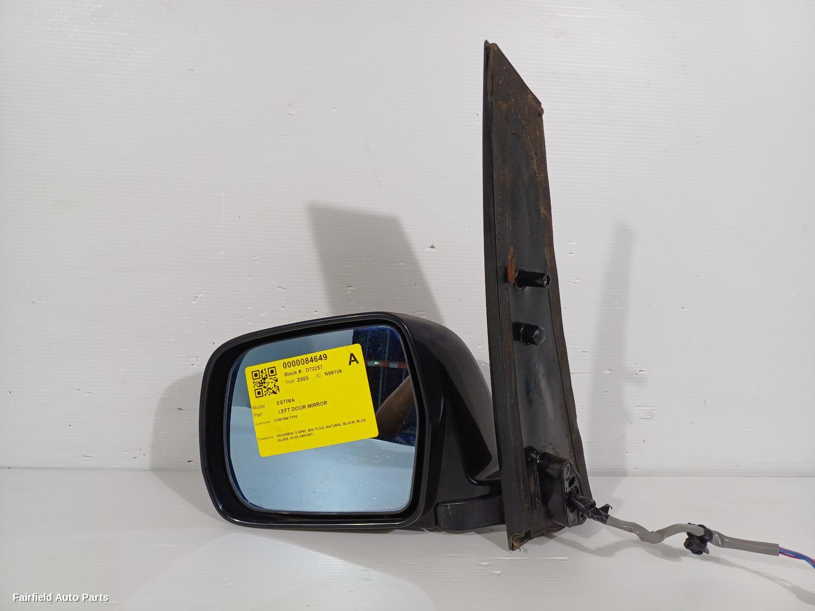 2003-2006 Toyota Estima Left Door Mirror