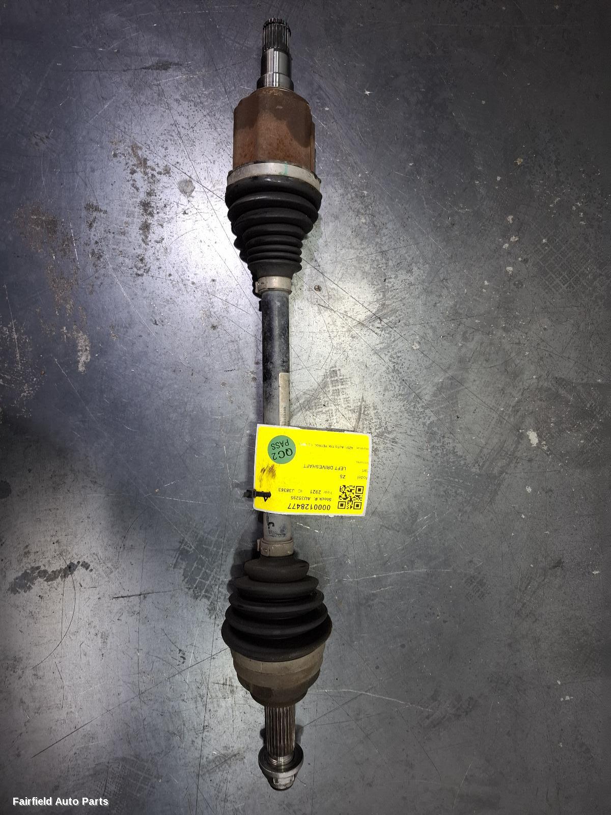 2017-2024 Mg Zs Left Driveshaft