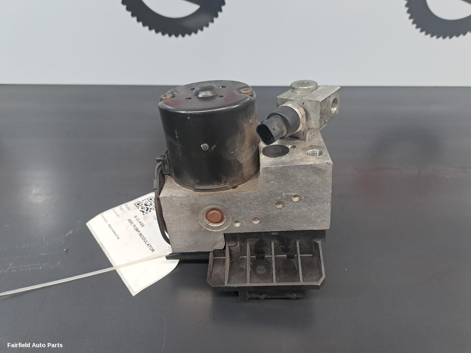 1999-2006 Mercedes S Class Abs Pump Modulator