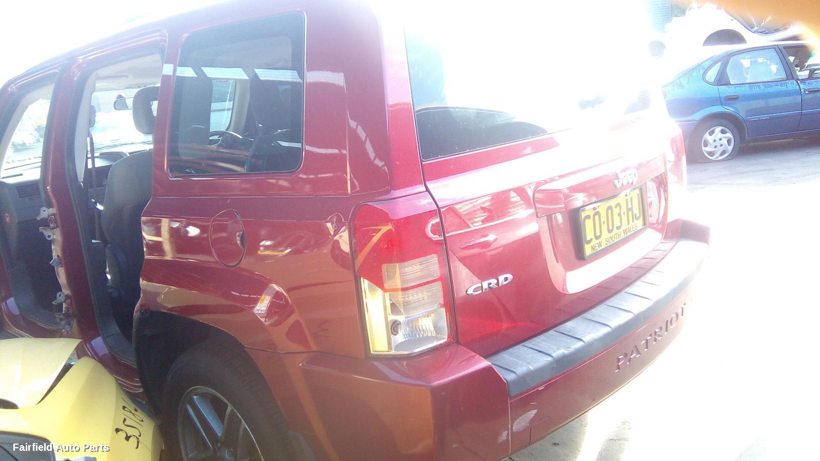 2008 Jeep Patriot Front Bumper