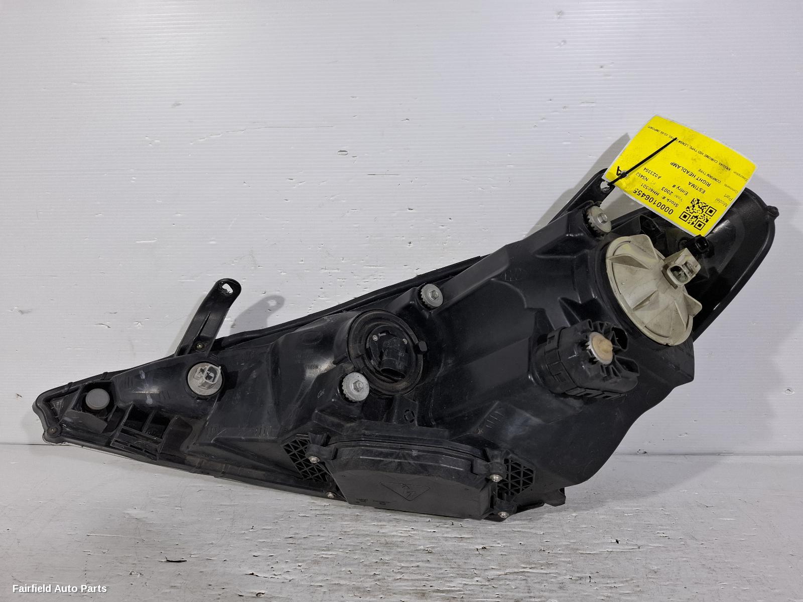 2003-2006 Toyota Estima Right Headlamp