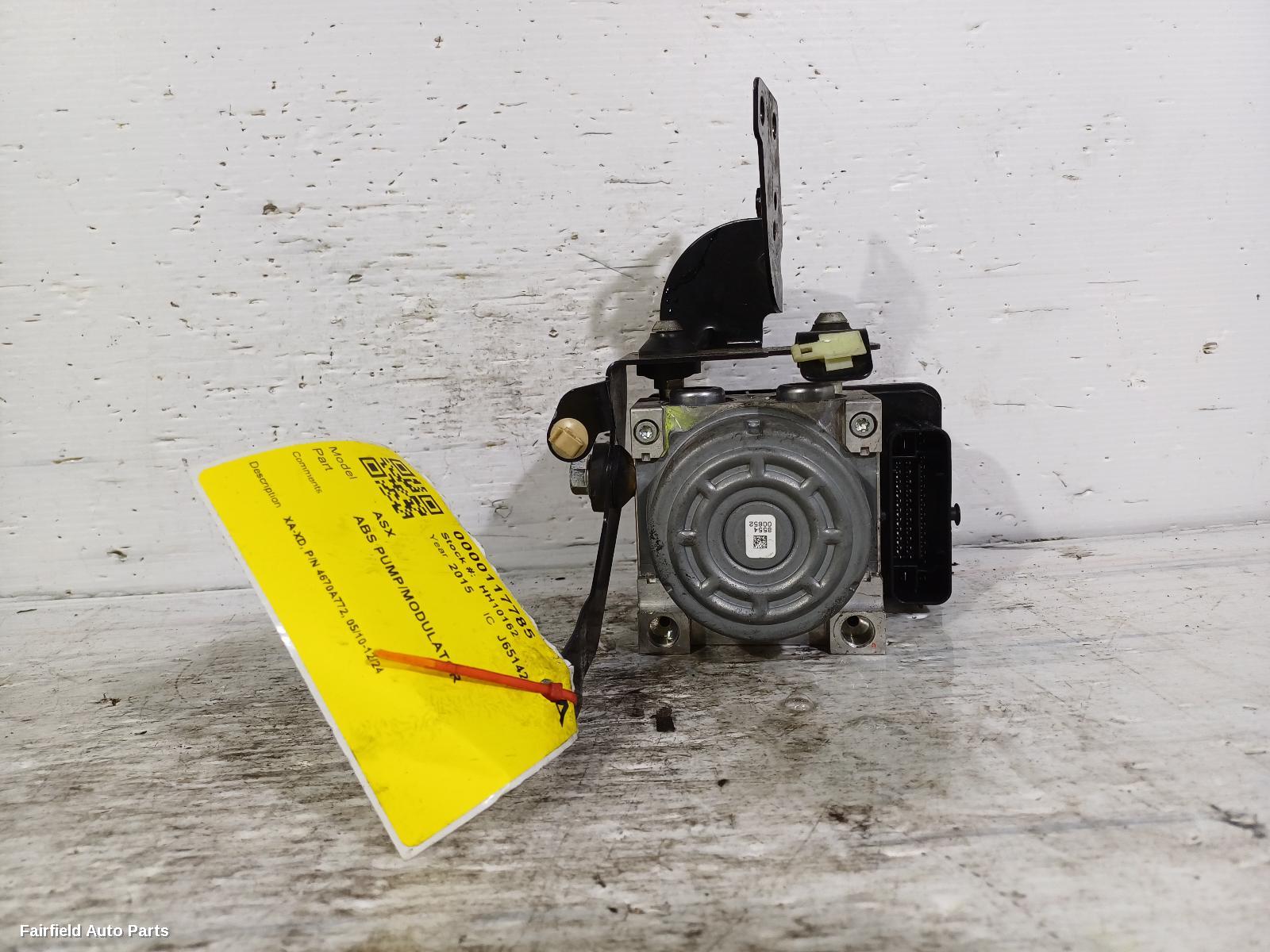 2010-2024 Mitsubishi Asx Abs Pump Modulator