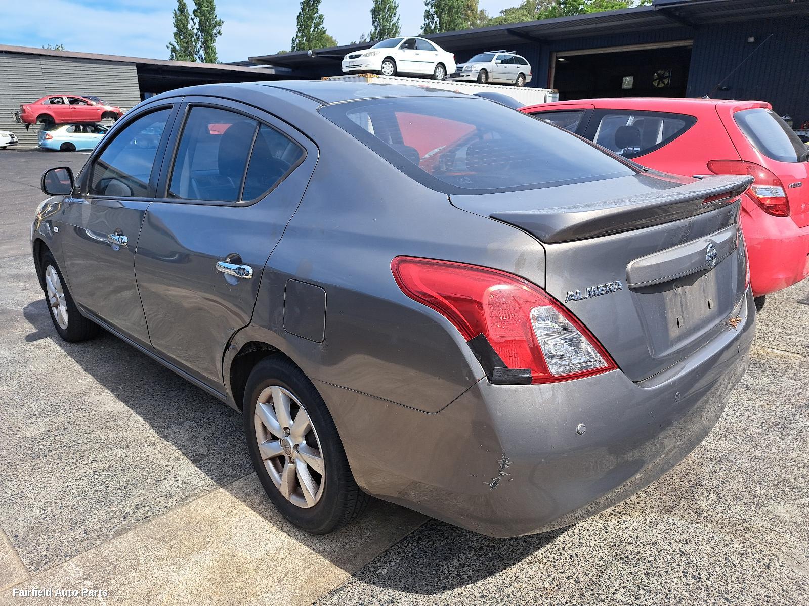 2012 Nissan Almera Sunvisor