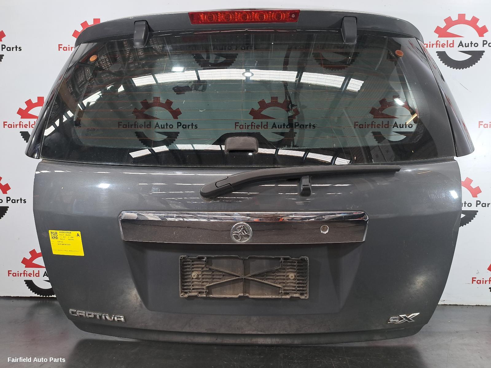 2011 Holden Captiva Bootlid Tailgate