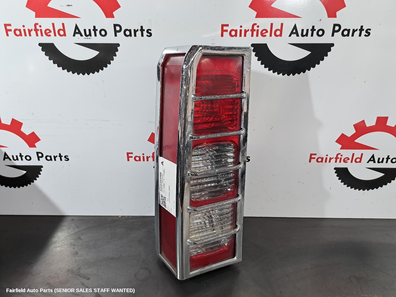 2008 Hummer H3 Left Taillight