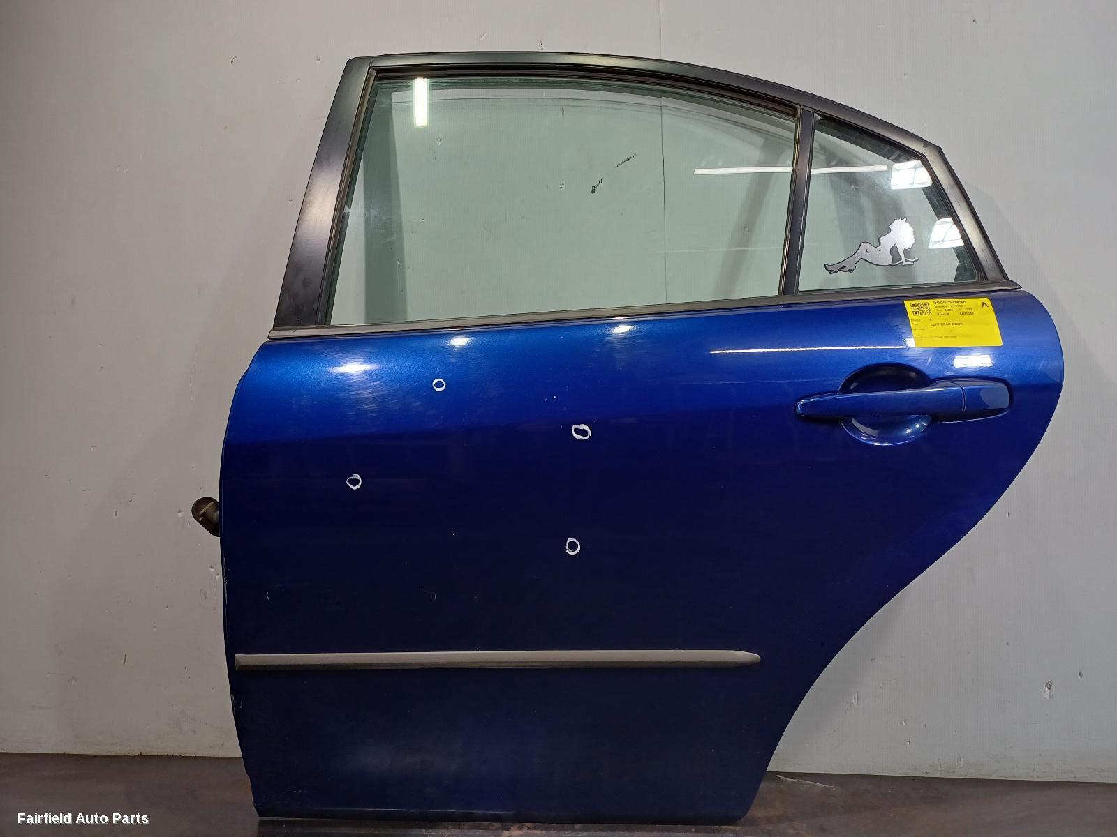 2002-2008 Mazda 6 Left Rear Door Sliding