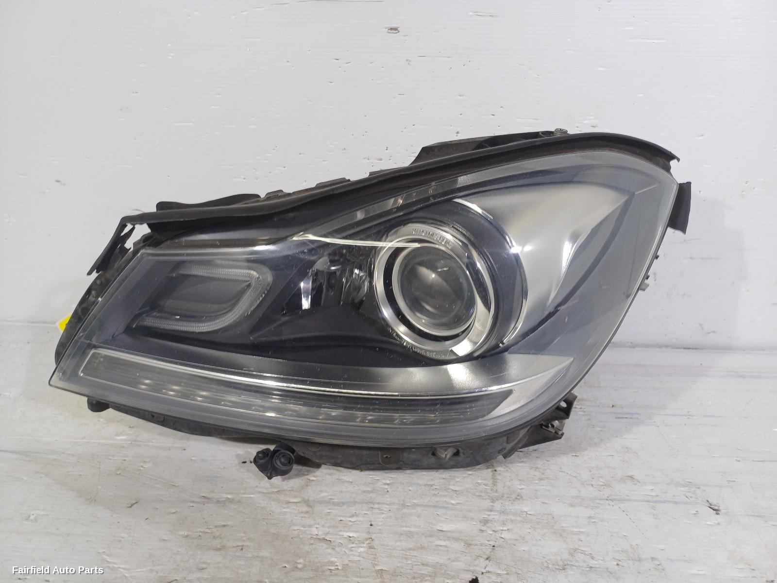 2011-2015 Mercedes C Class Left Headlamp