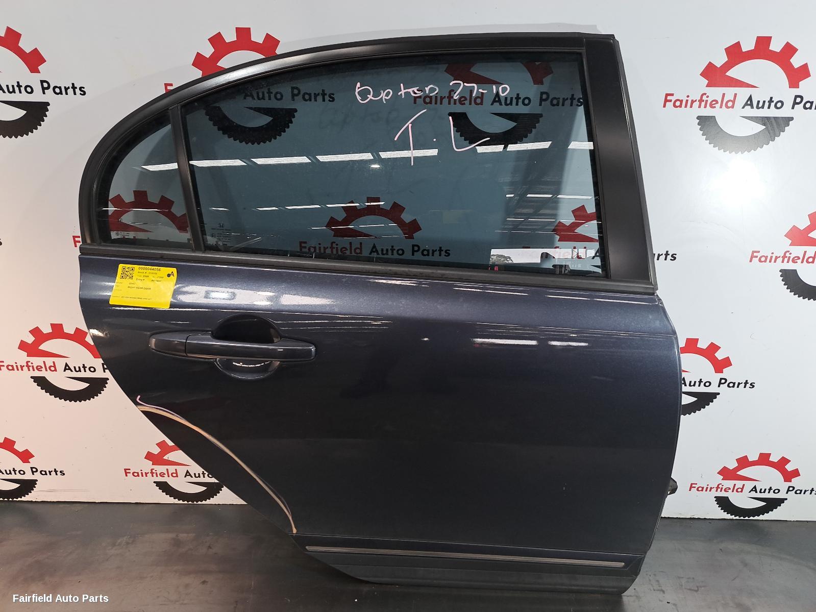 2006-2011 Honda Civic Right Rear Door Sliding