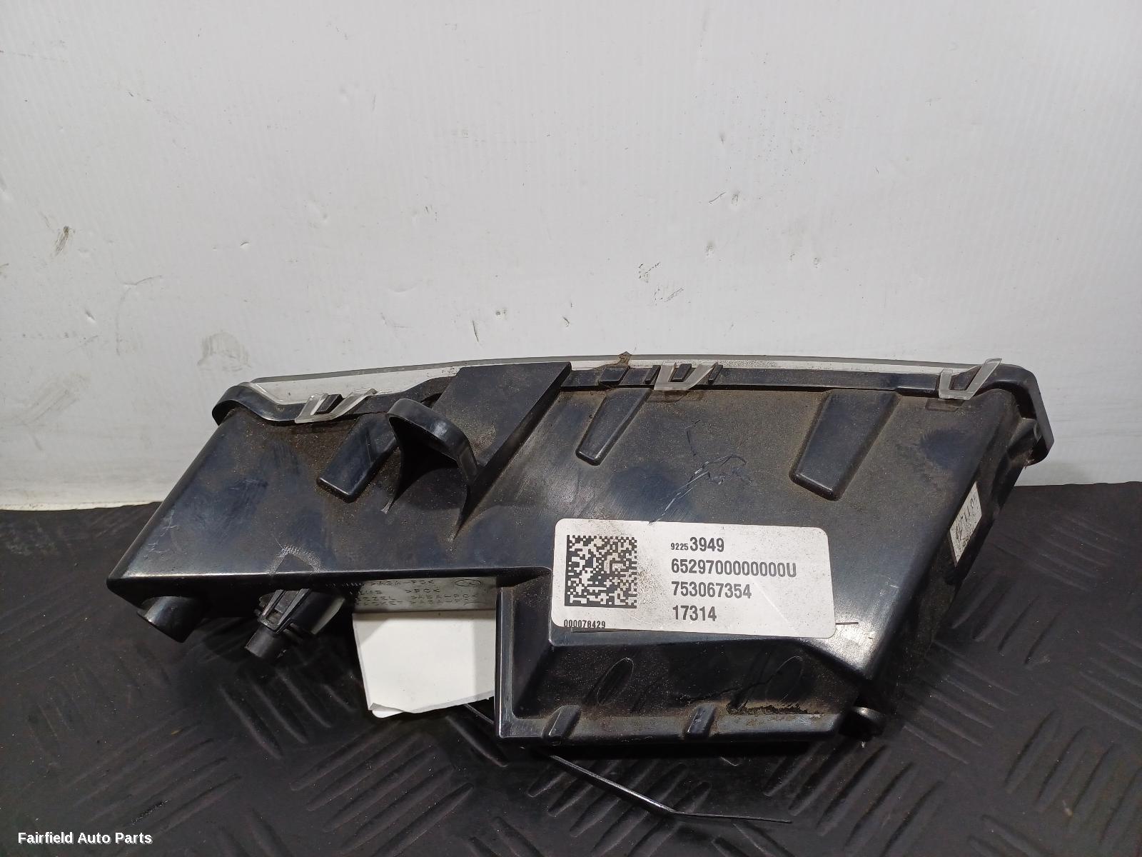 2013-2015 Holden Commodore Left Indicator Fog Side