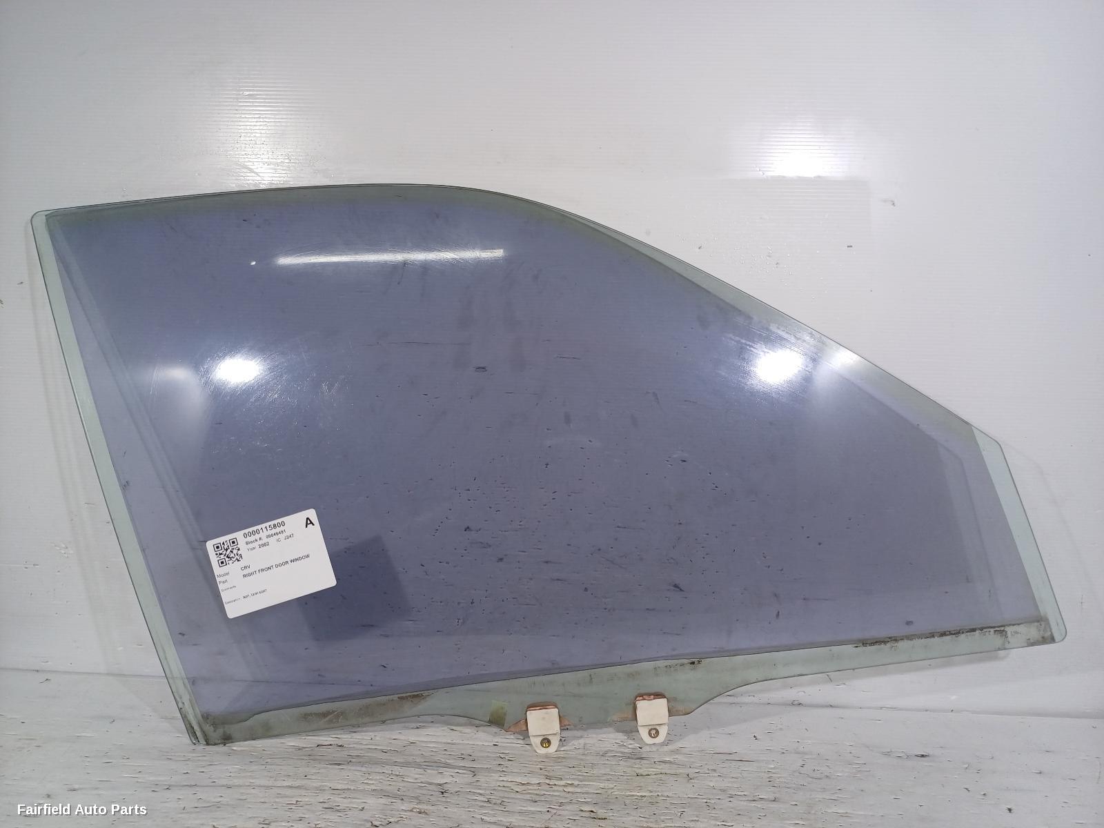 2001-2007 Honda Crv Right Front Door Window