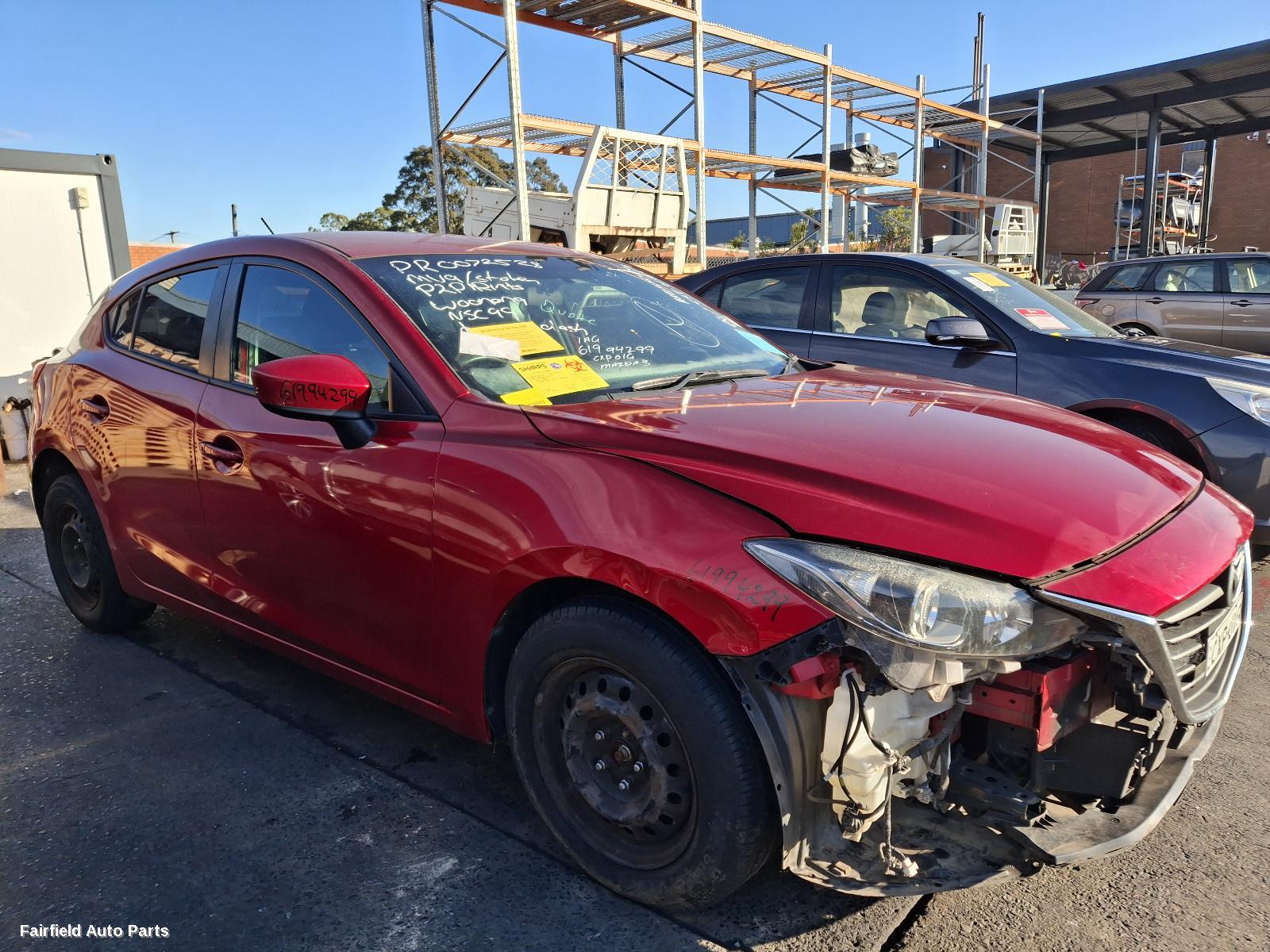 2015 Mazda 3 Left Door Mirror