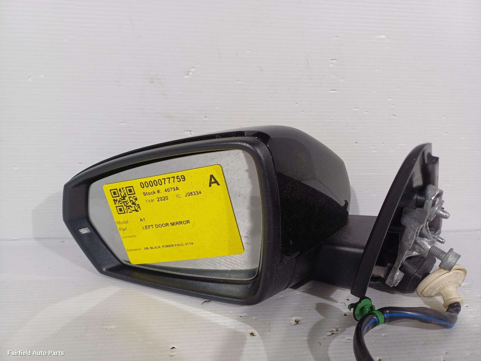 2019-2023 Audi A1 Left Door Mirror