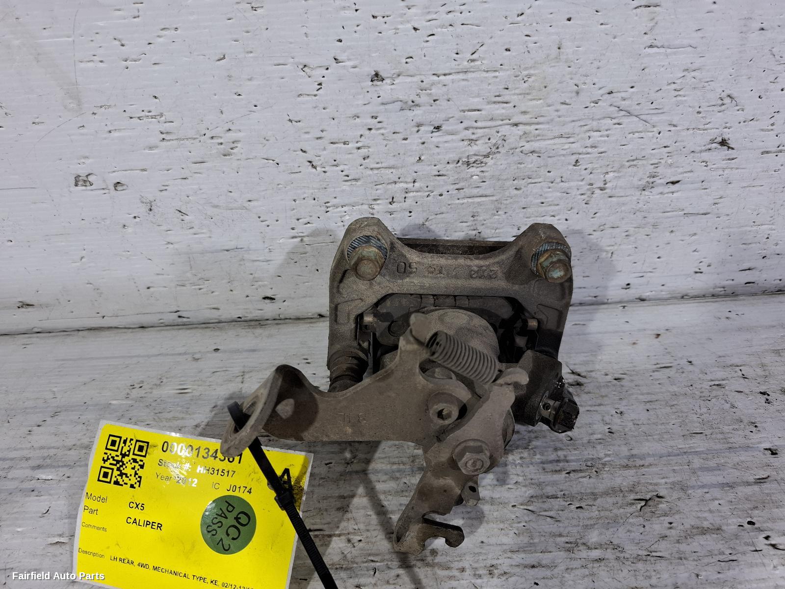 2012-2016 Mazda Cx5 Caliper
