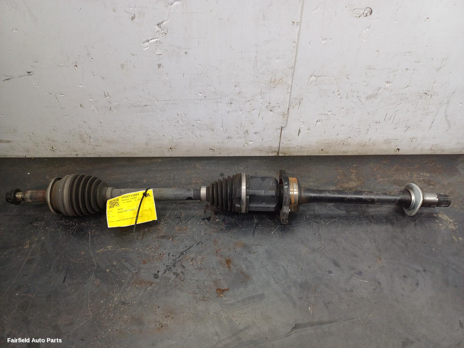 2018-2025 Toyota Rav4 Right Driveshaft