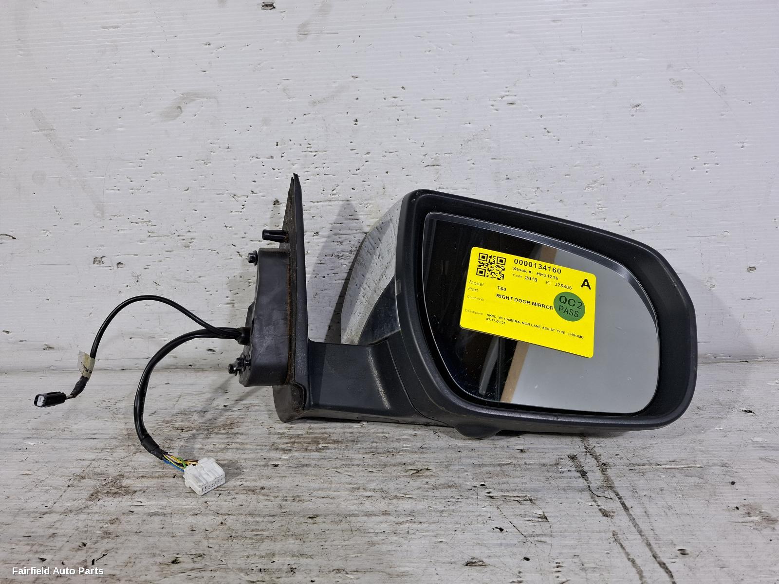 2017-2021 Ldv T60 Right Door Mirror