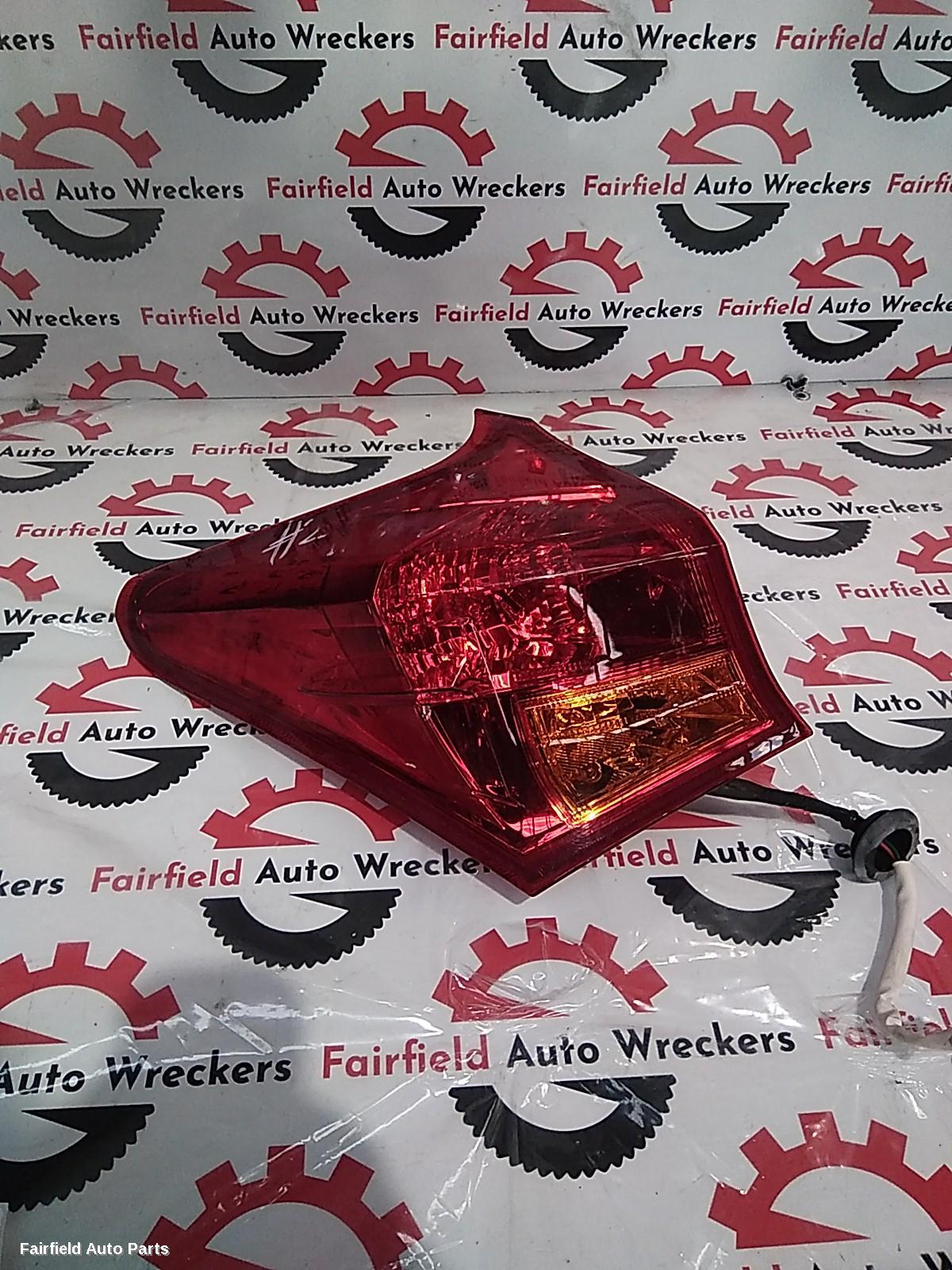 2013 Toyota Corolla Left Taillight