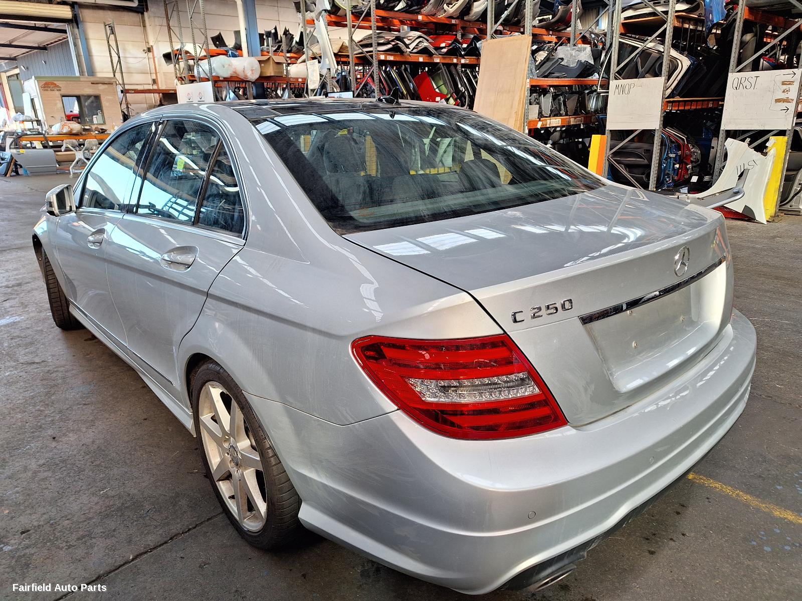 2012 Mercedes C Class Left Taillight
